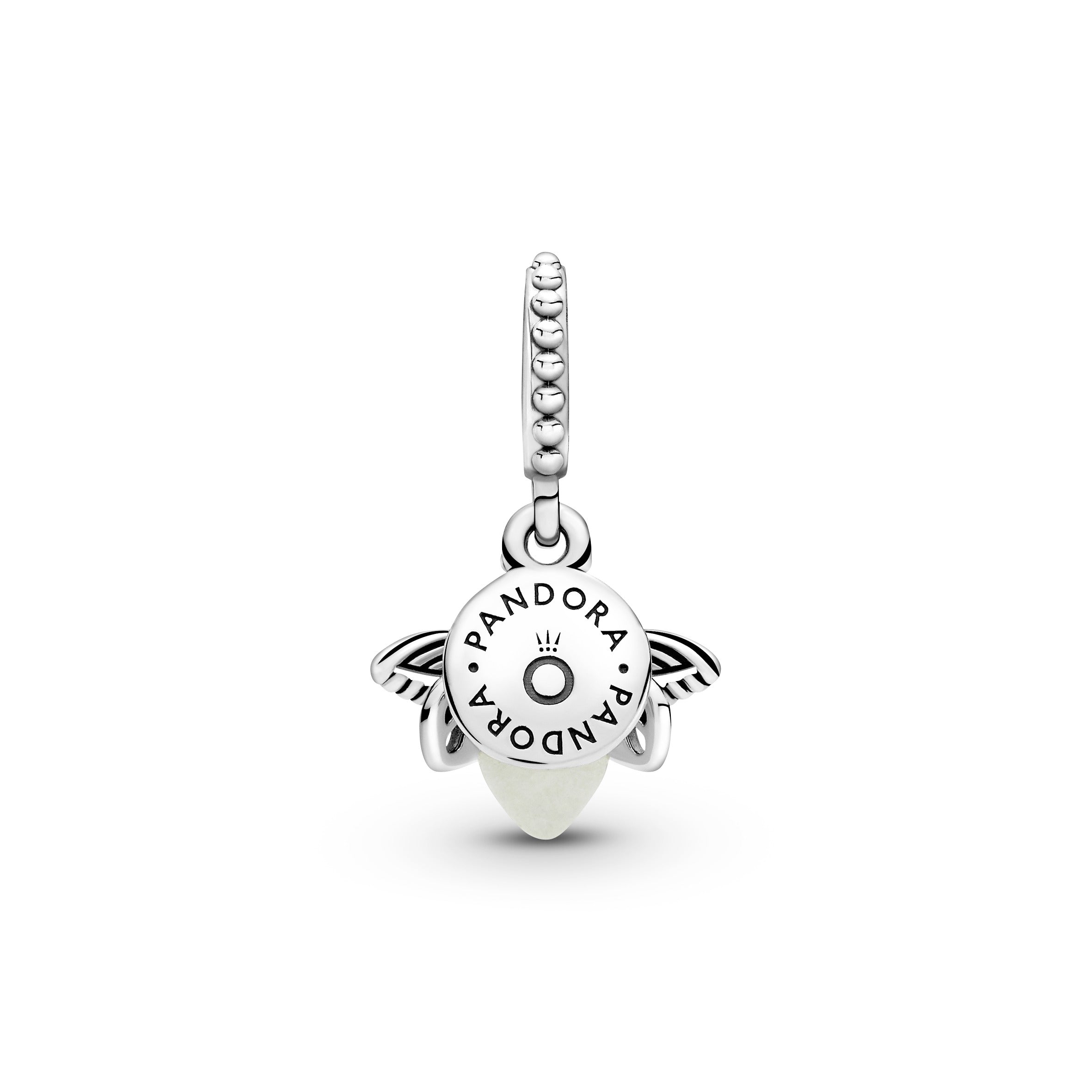 PANDORA Glow-in-the-dark Firefly Dangle Charm Sterling Silver Animals Charms Bracelet Charm Jewelry Gift