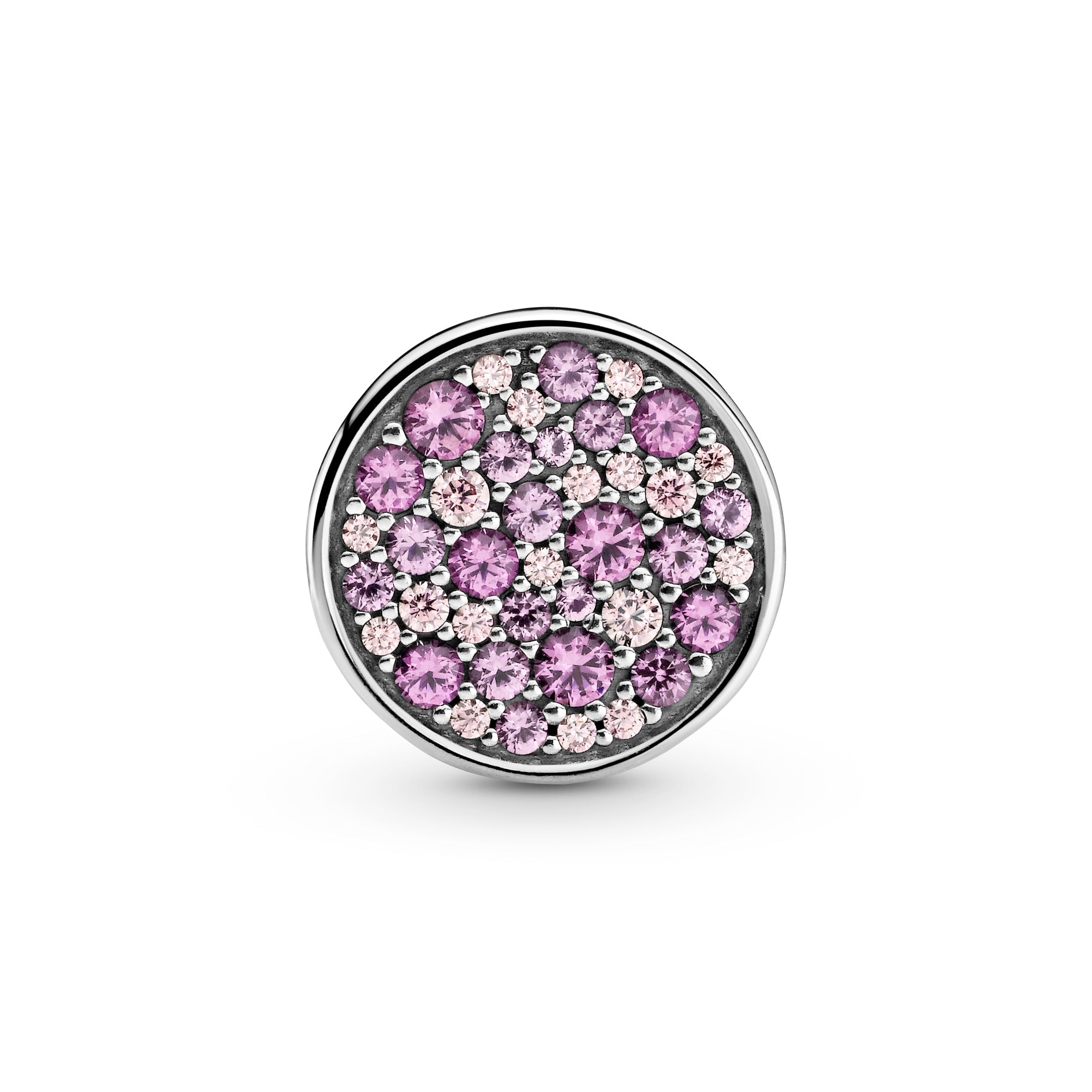 PANDORA Reflexions Pink Pavé Clip Charm Crystals Charms Bracelet Charm Jewelry Gift