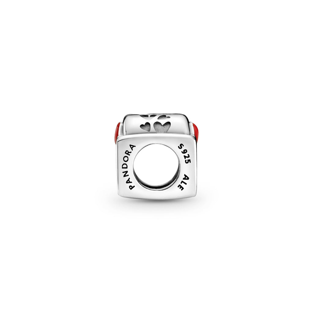 PANDORA Disney Minnie Mouse Bow And Mum Charm Enamel Disney X PANDORA Charms Bracelet Charm Jewelry Gift