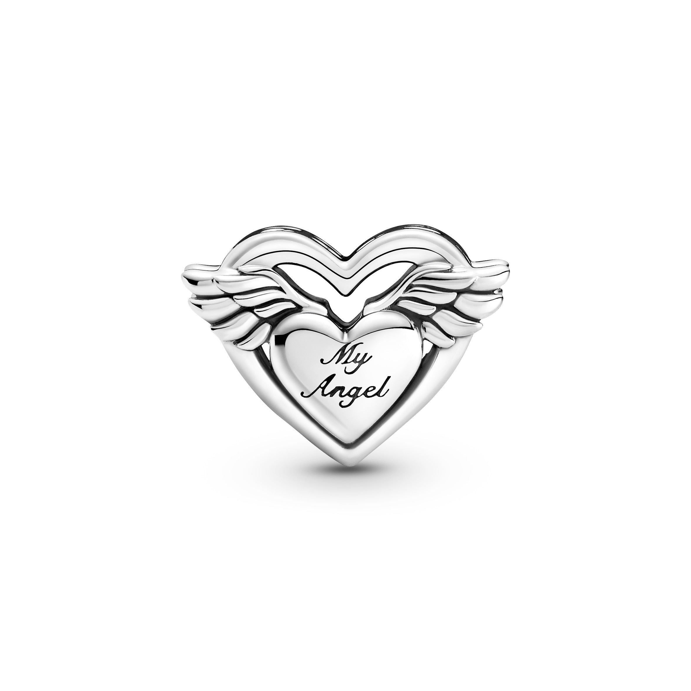 PANDORA Angel Wings And Mum Charm Sterling Silver Family And Friends Charms Bracelet Charm Jewelry Gift
