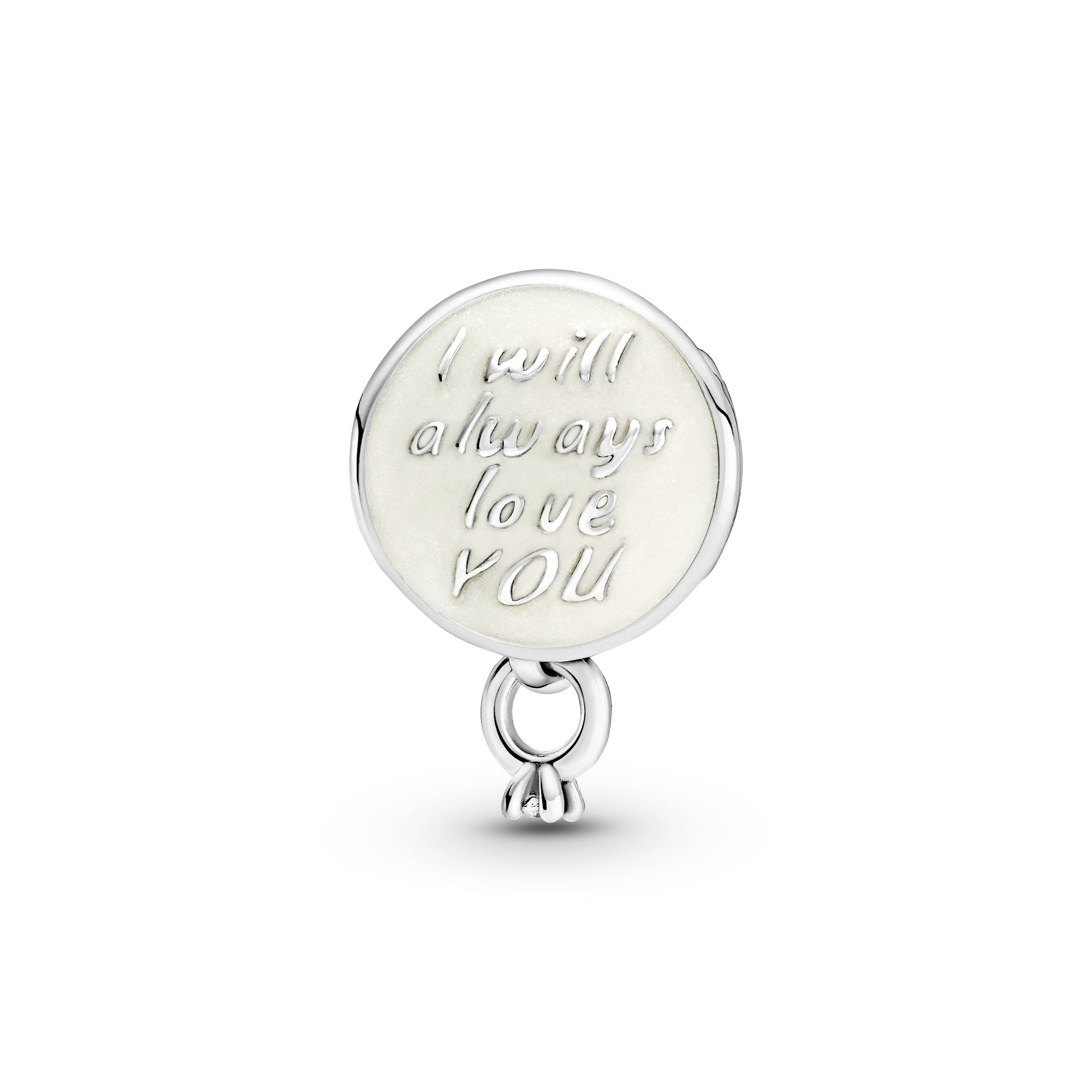 PANDORA Disney Mickey Mouse And Minnie Mouse Eternal Love Charm Enamel Silver Disney X PANDORA Charms Bracelet Charm Jewelry Gift