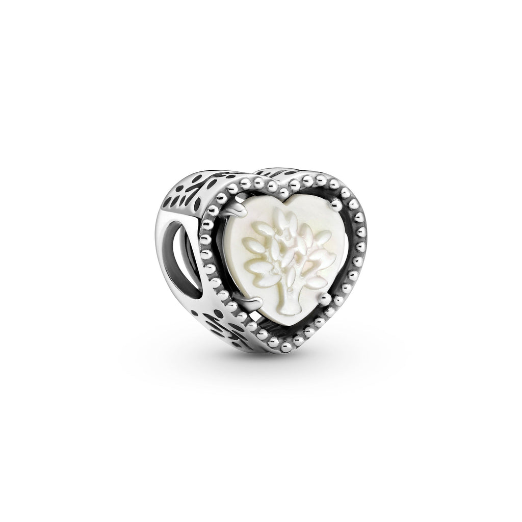 PANDORA Openwork Heart And Family Tree Charm Sterling Silver Family And Friends Charms Bracelet Charm Jewelry Gift