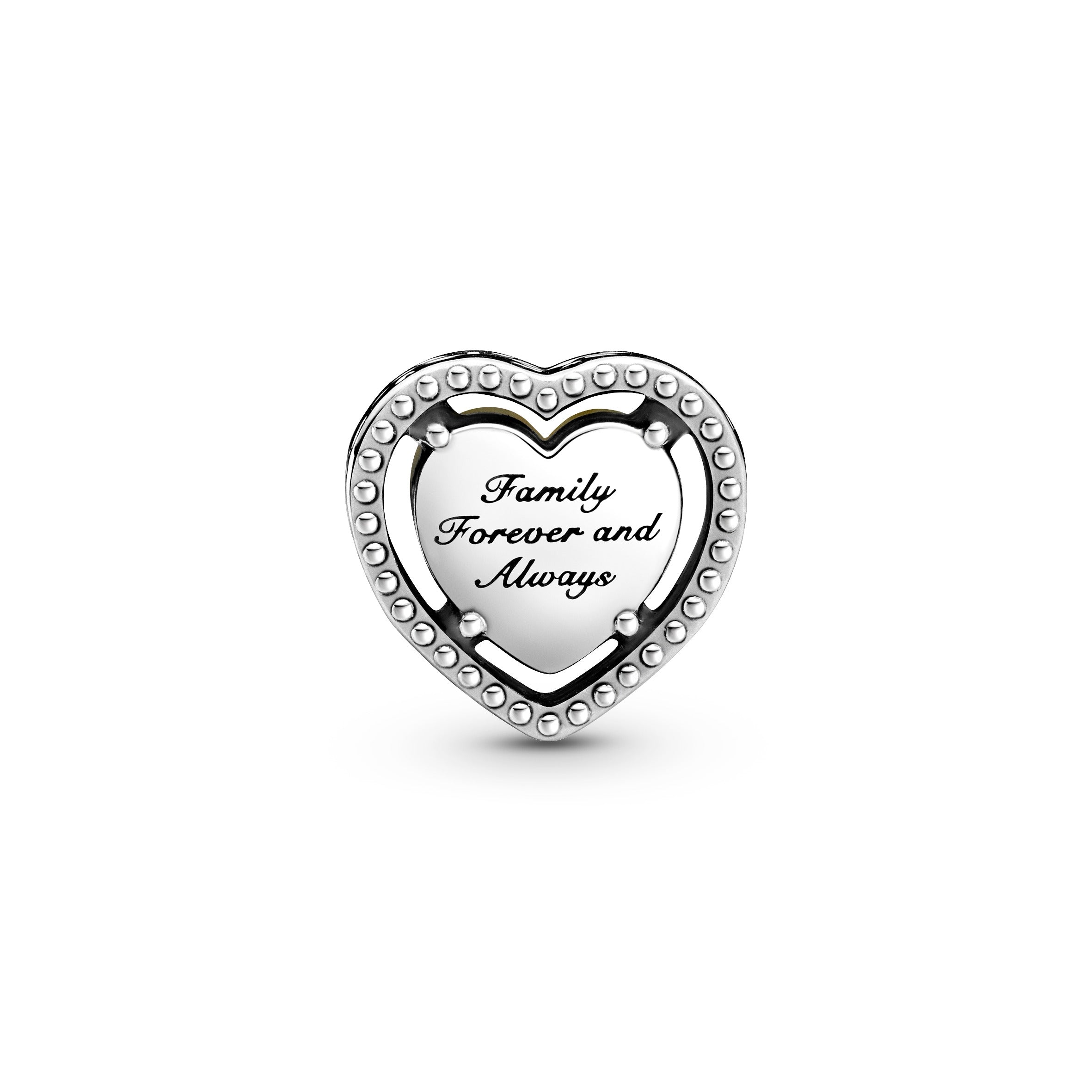 PANDORA Openwork Heart And Family Tree Charm Sterling Silver Family And Friends Charms Bracelet Charm Jewelry Gift