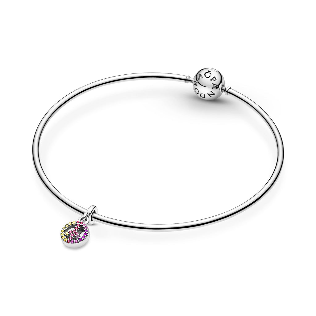 PANDORA My Peace Dangle Charm Crystals Charms Bracelet Charm Jewelry Gift