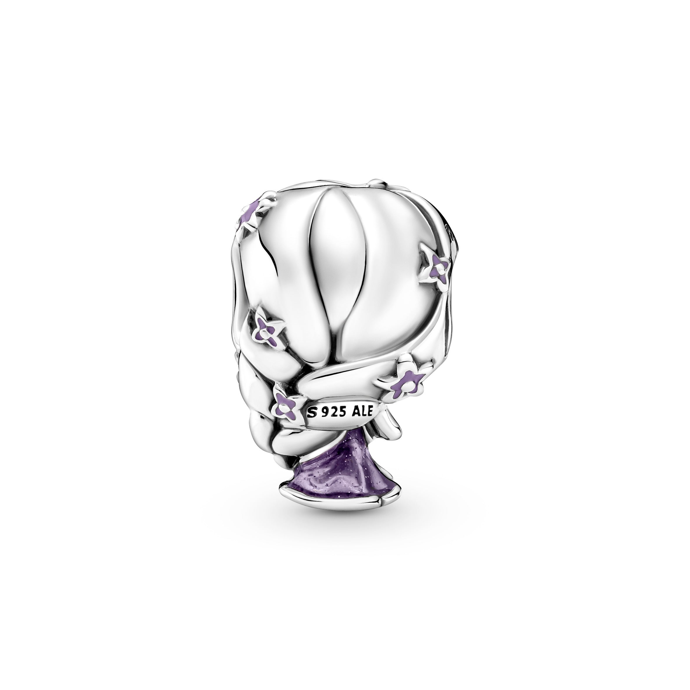 PANDORA Disney Tangled Rapunzel Charm Enamel Disney Princess Charms Bracelet Charm Jewelry Gift
