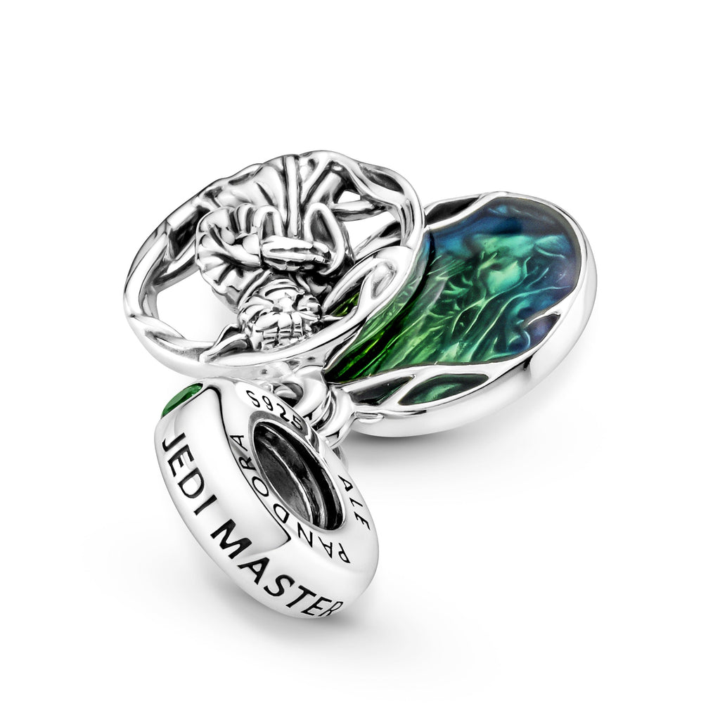PANDORA Star Wars Yoda Dangle Charm Enamel Charms Bracelet Charm Jewelry Gift