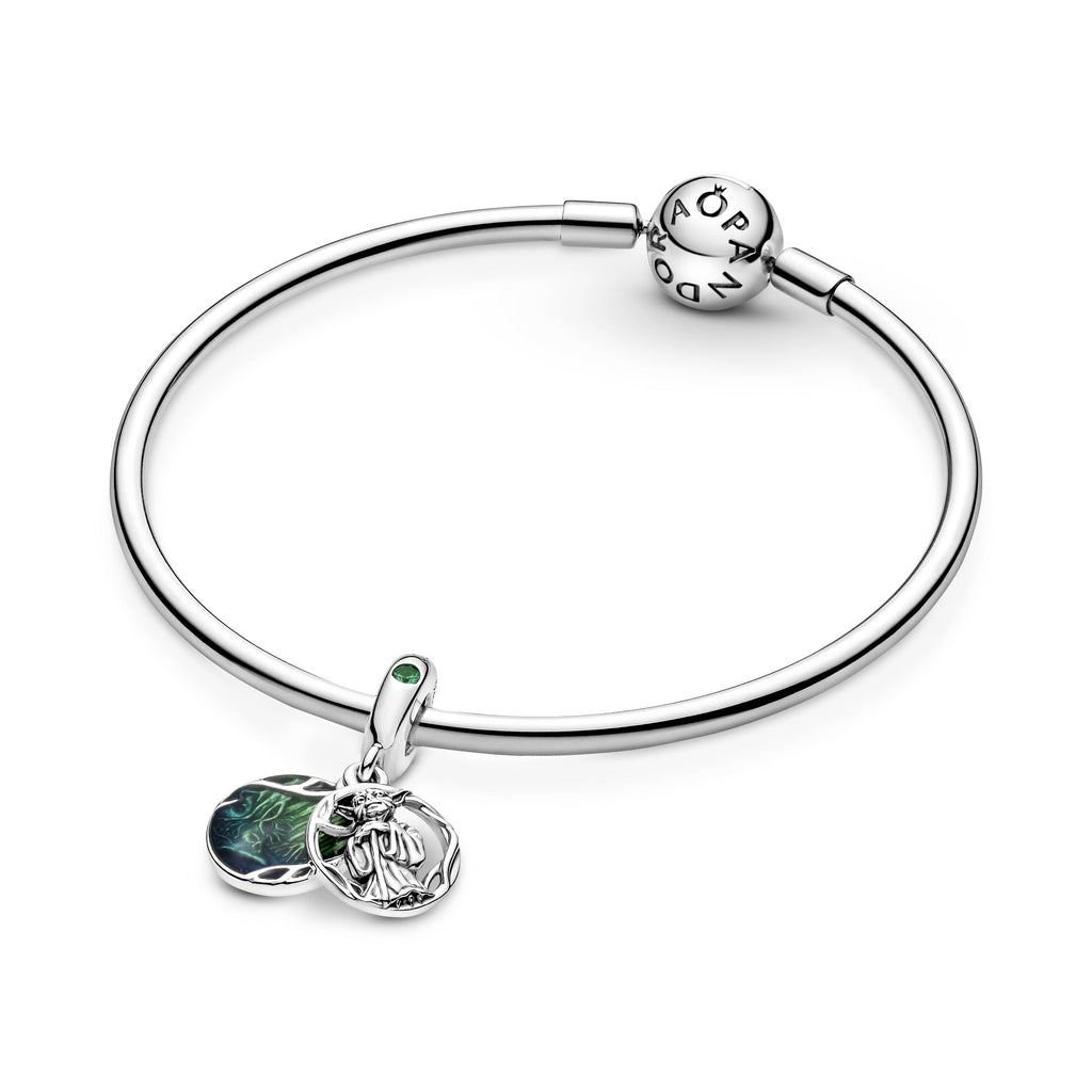 PANDORA Star Wars Yoda Dangle Charm Enamel Charms Bracelet Charm Jewelry Gift