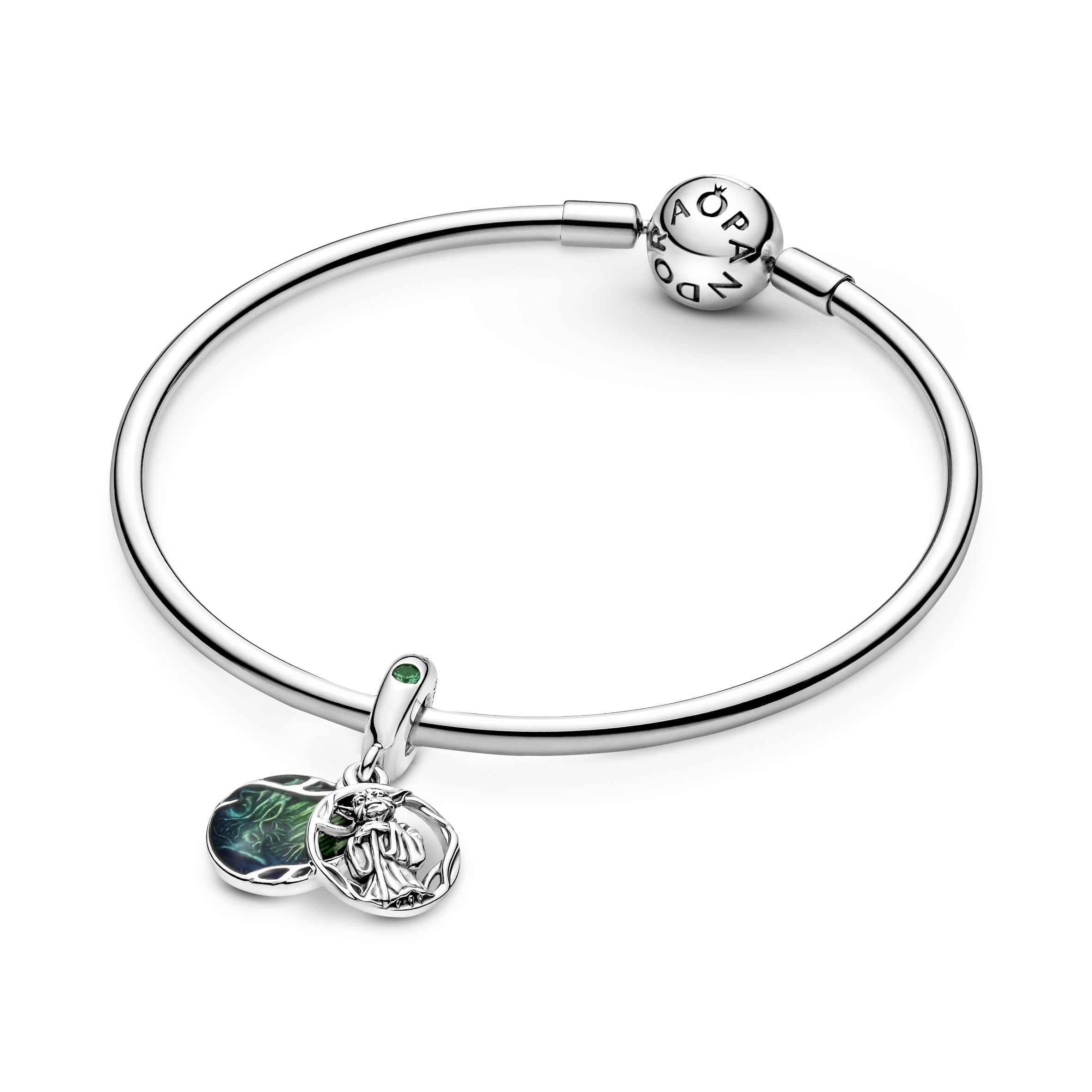 PANDORA Star Wars Yoda Dangle Charm Enamel Charms Bracelet Charm Jewelry Gift