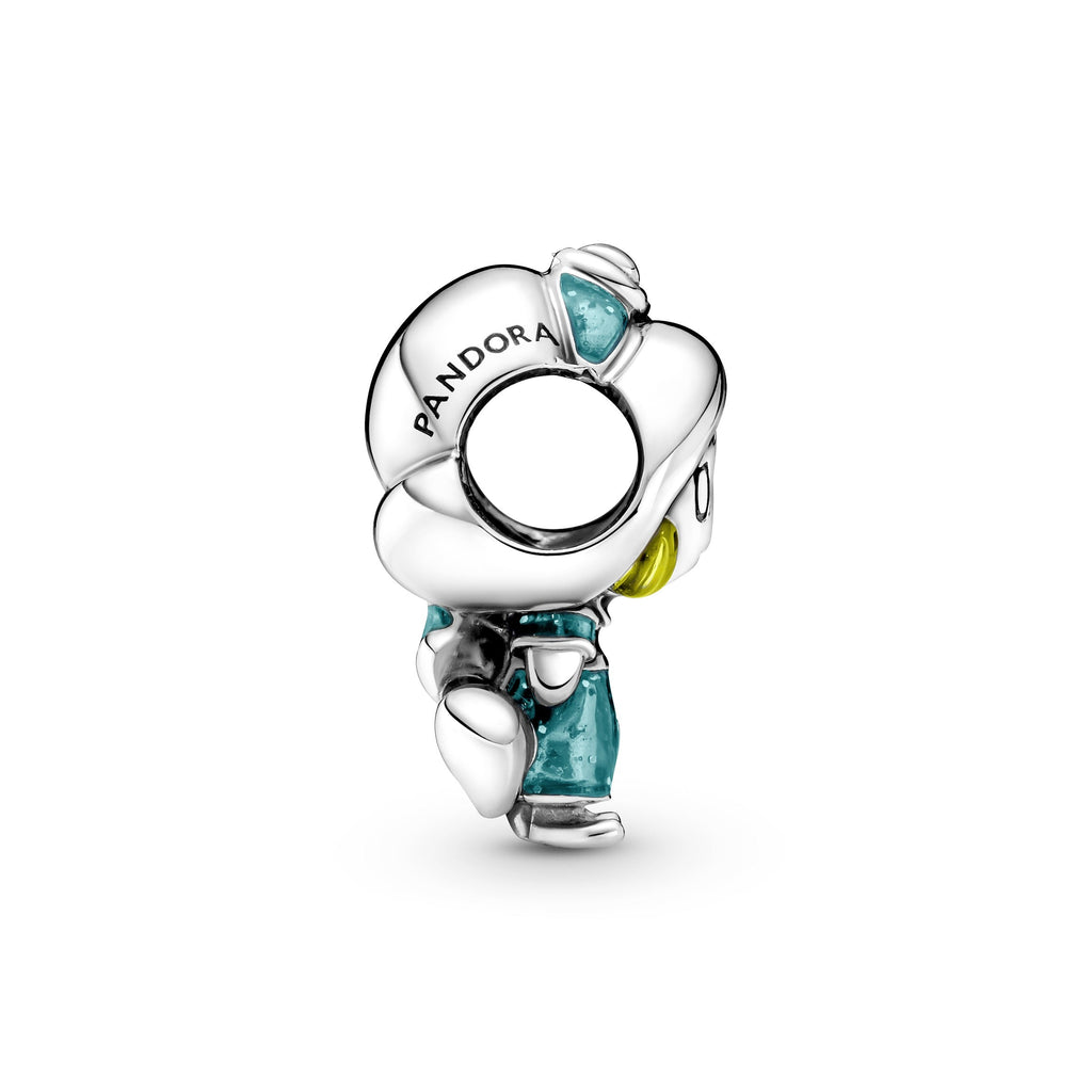 PANDORA Disney Aladdin Jasmine Charm Enamel Disney Princess Charms Bracelet Charm Jewelry Gift