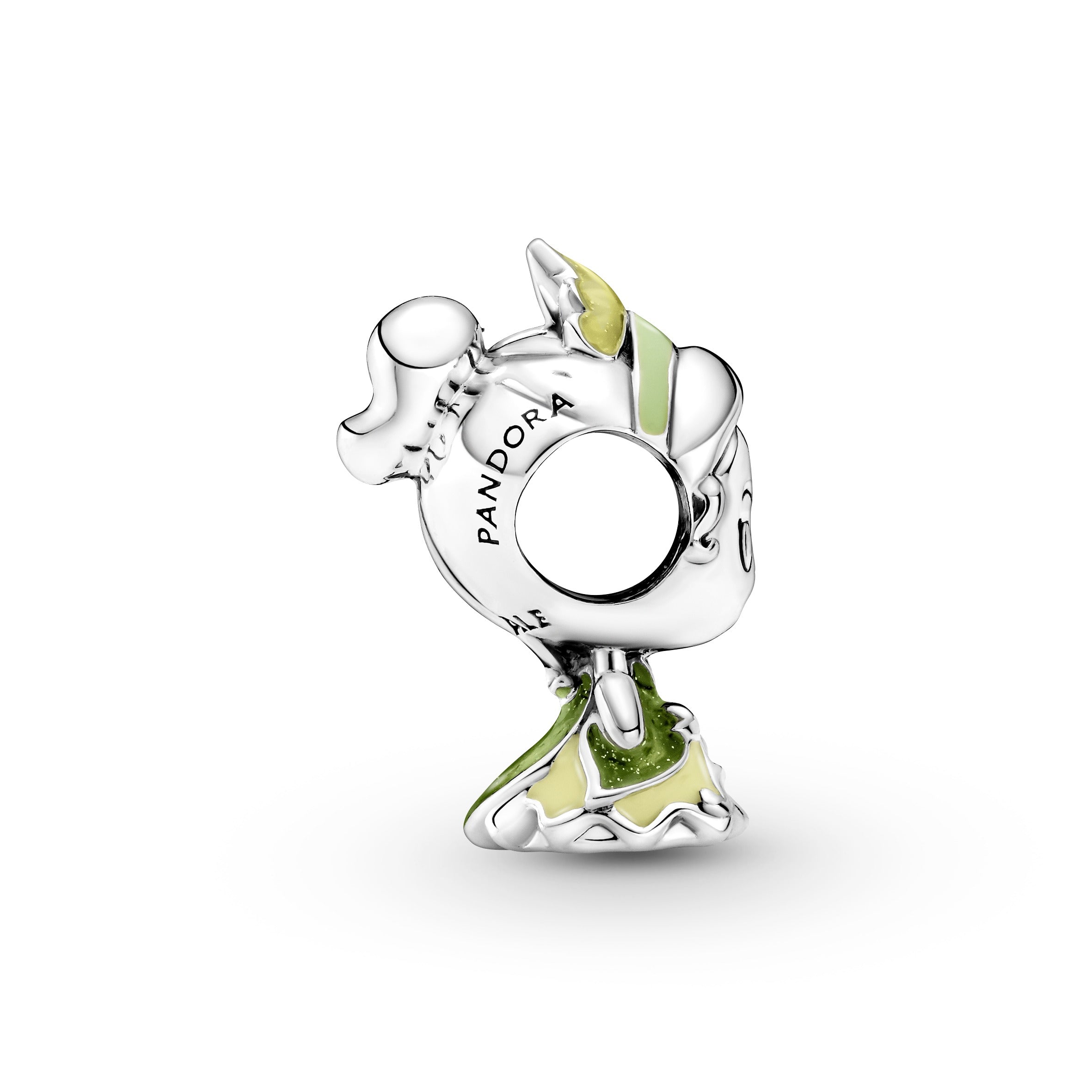 PANDORA Disney Princess Tiana And The Frog Charm Enamel Charms Bracelet Charm Jewelry Gift