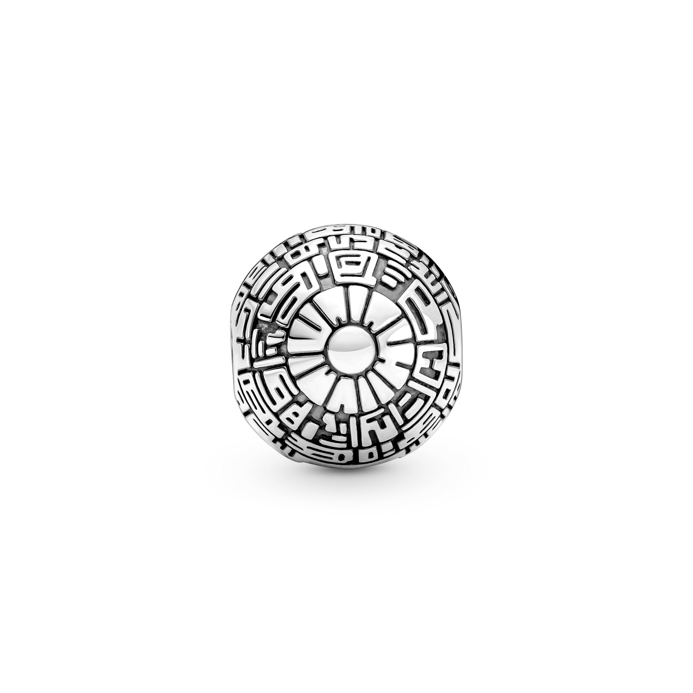 PANDORA Star Wars Death Star Clip Charm Cubic Zirconia Silver Charms Bracelet Charm Jewelry Gift