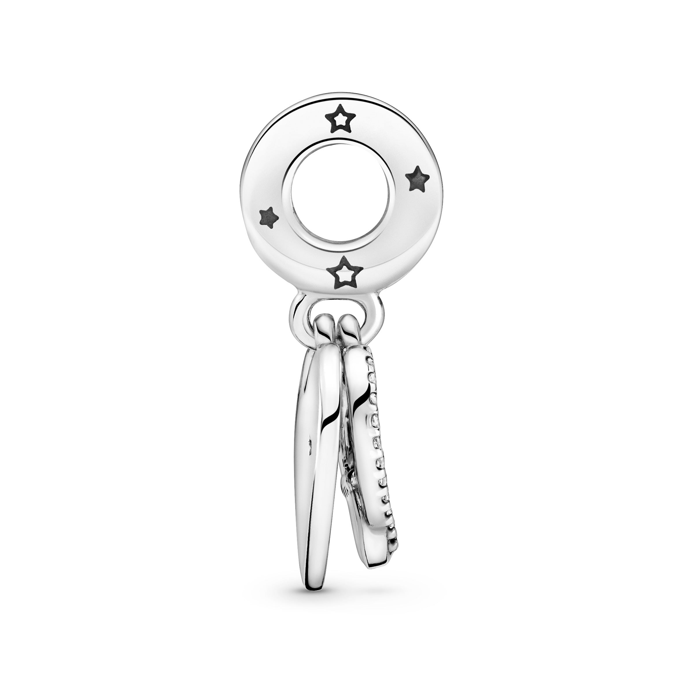 PANDORA Cats And Hearts Dangle Charm Cubic Zirconia Animals Charms Bracelet Charm Jewelry Gift