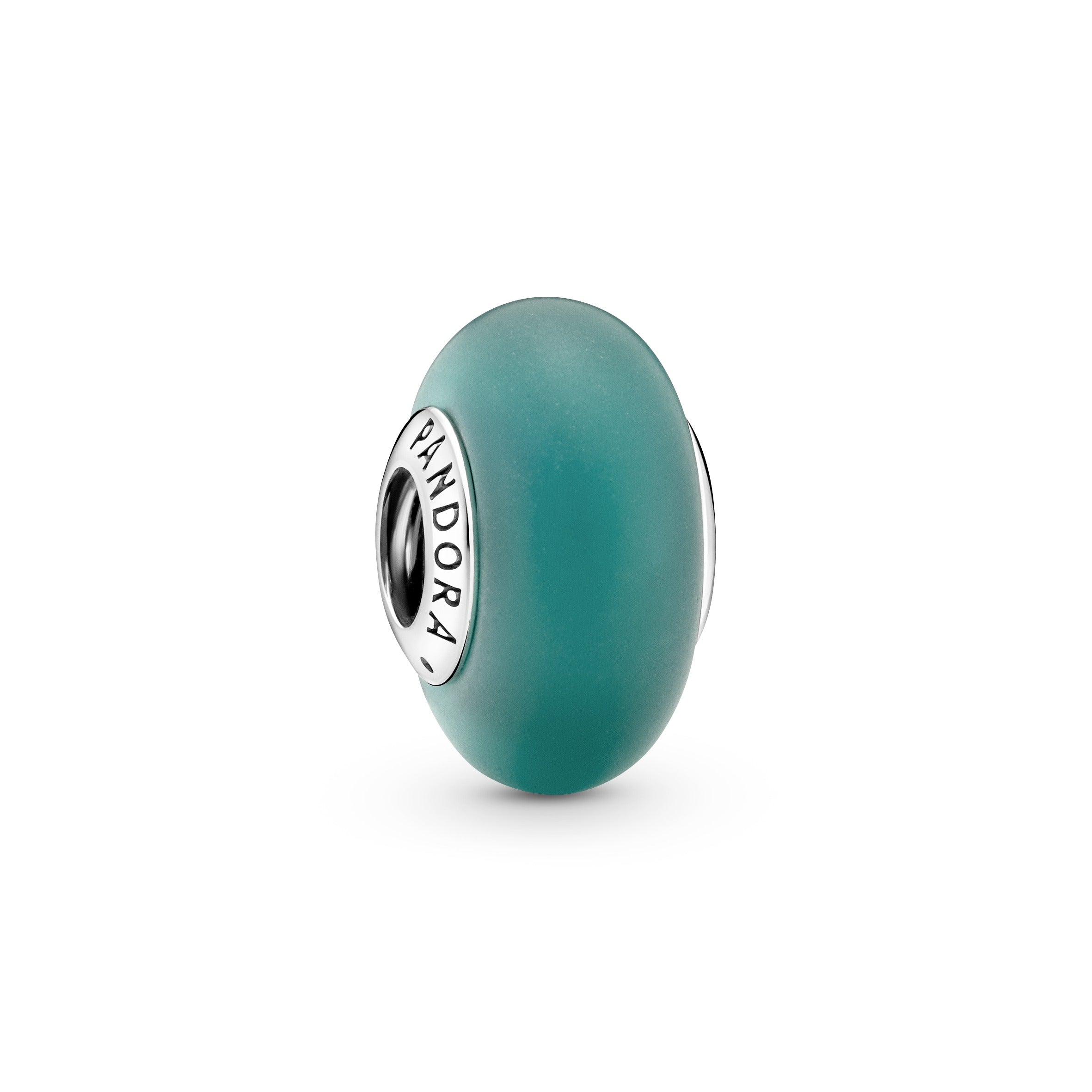 PANDORA Matte Green Murano Glass Charm Charms Bracelet Charm Jewelry Gift