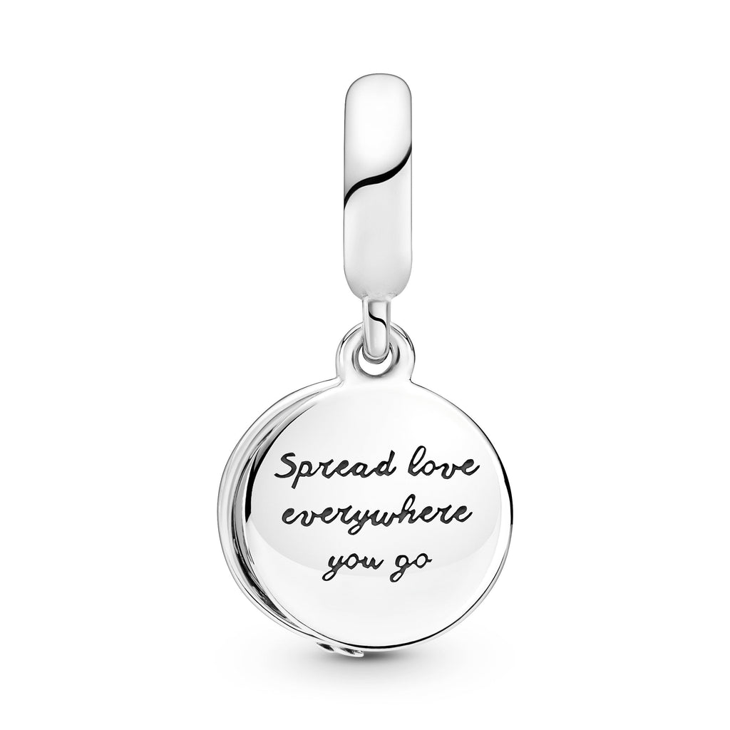 PANDORA Pavé Feather Dangle Charm Crystals Charms Bracelet Charm Jewelry Gift