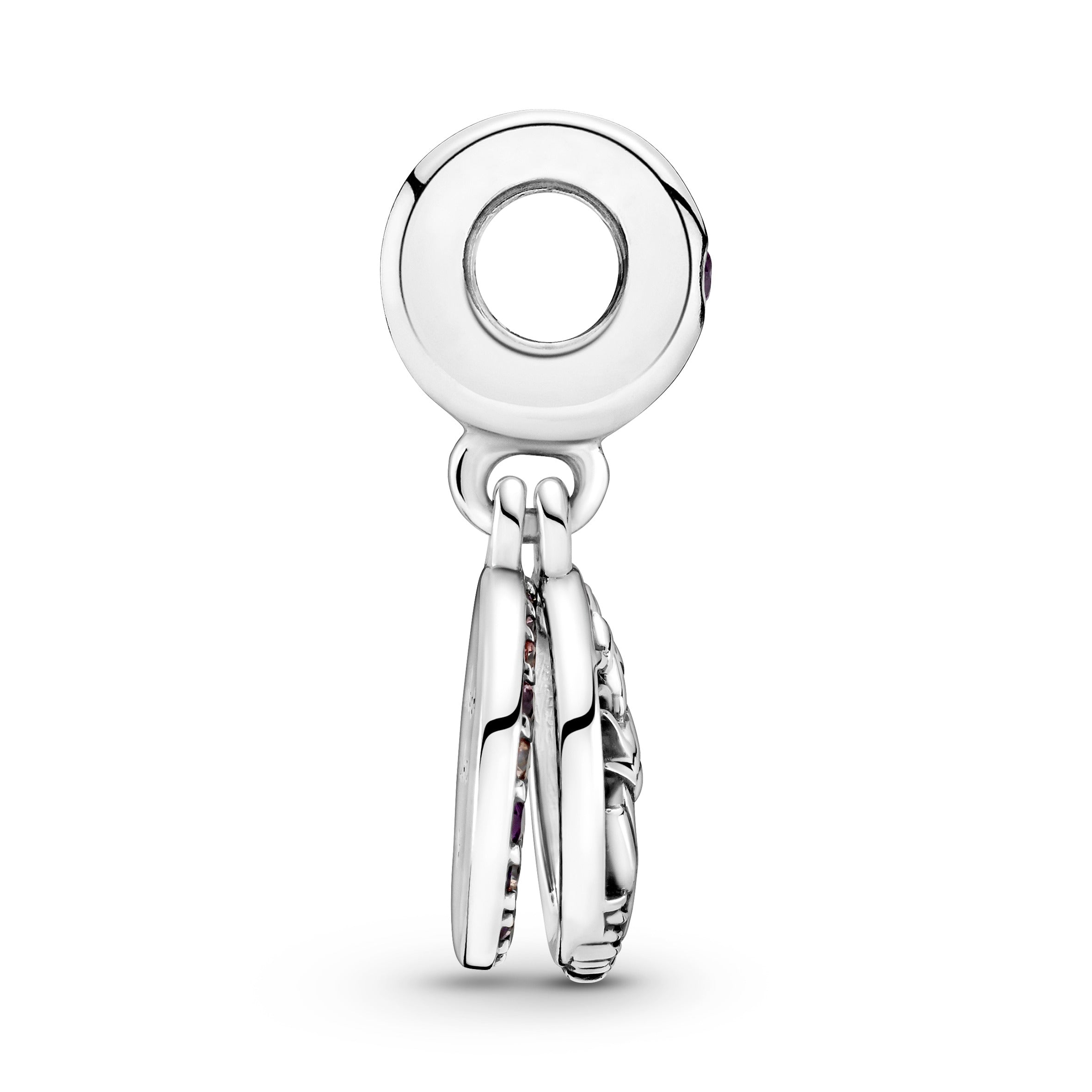 PANDORA Pavé Feather Dangle Charm Crystals Charms Bracelet Charm Jewelry Gift