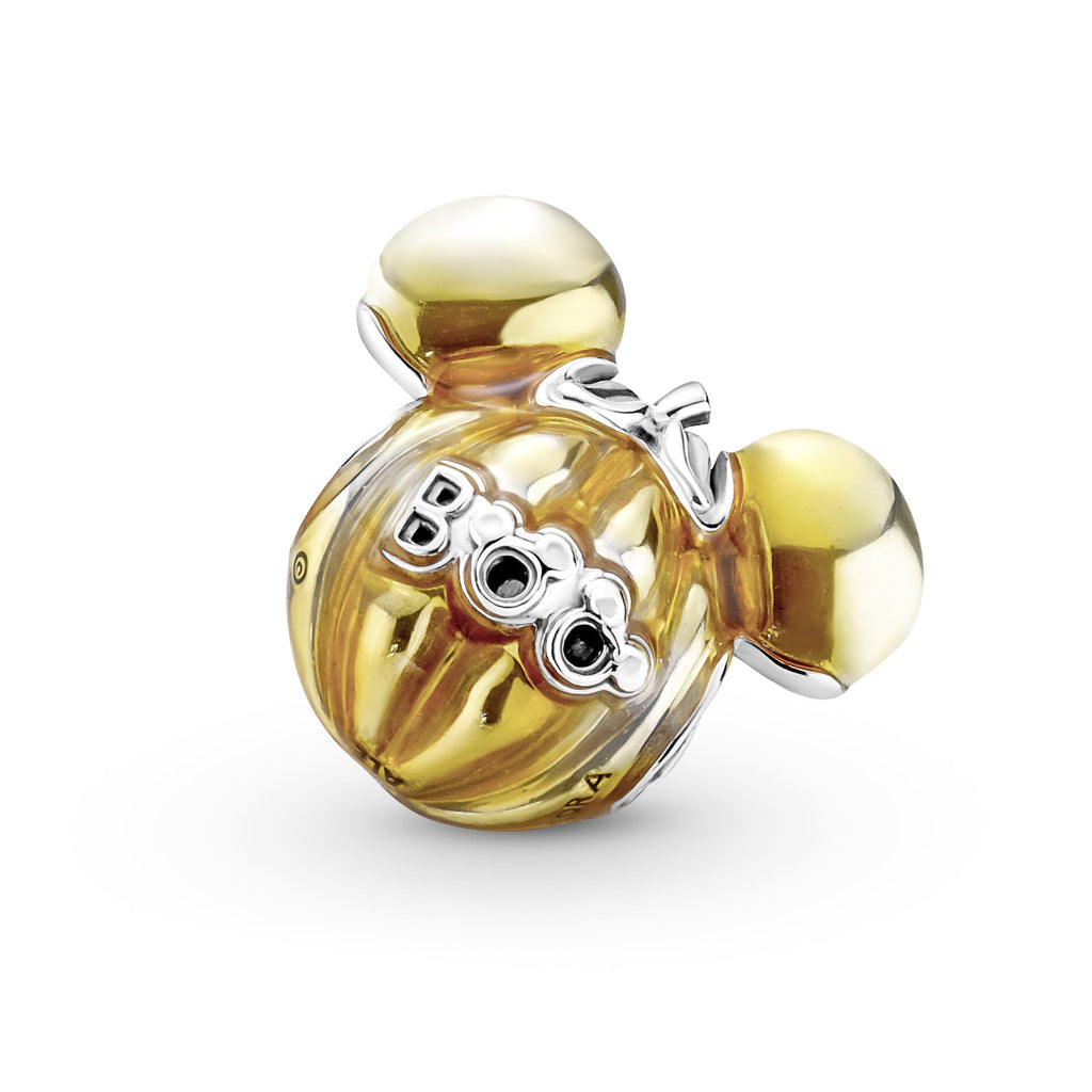 PANDORA Disney Mickey Mouse Pumpkin Charm Enamel Charms Bracelet Charm Jewelry Gift