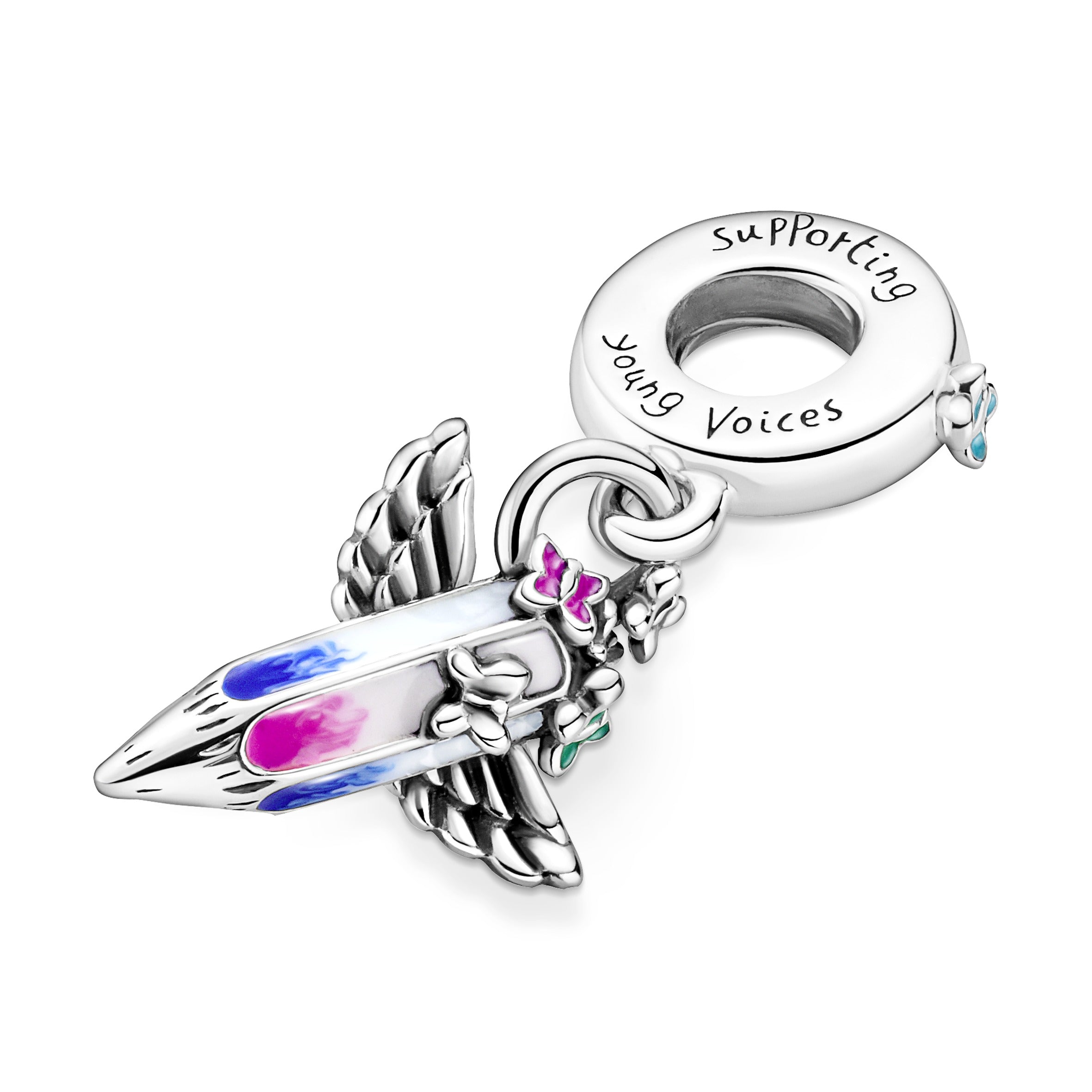 PANDORA Dreams Of The Future Crayon Dangle Charm Enamel Charms Bracelet Charm Jewelry Gift