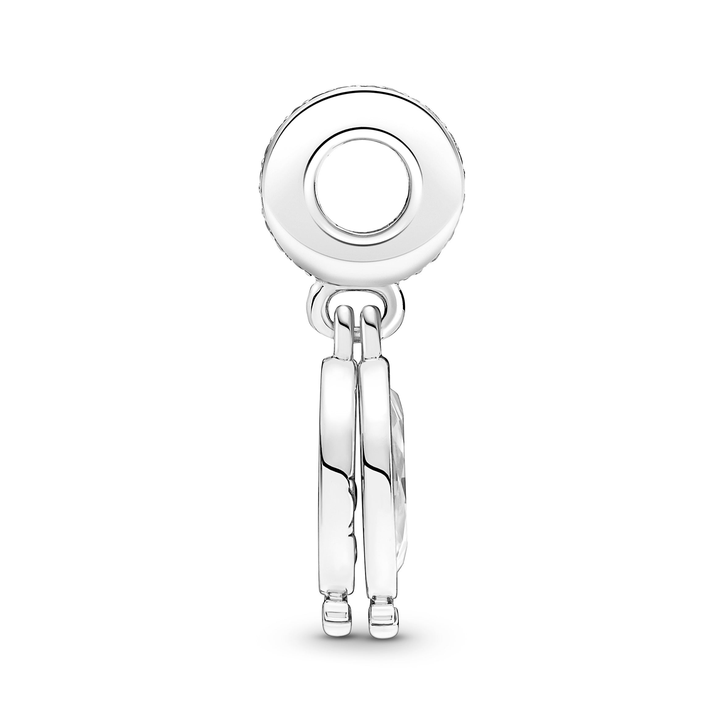 PANDORA Magnified Star Double Dangle Charm Cubic Zirconia Nature Charms Bracelet Charm Jewelry Gift