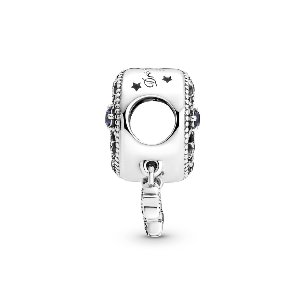 PANDORA Star And Crescent Moon Charm Cubic Zirconia Nature Charms Bracelet Charm Jewelry Gift