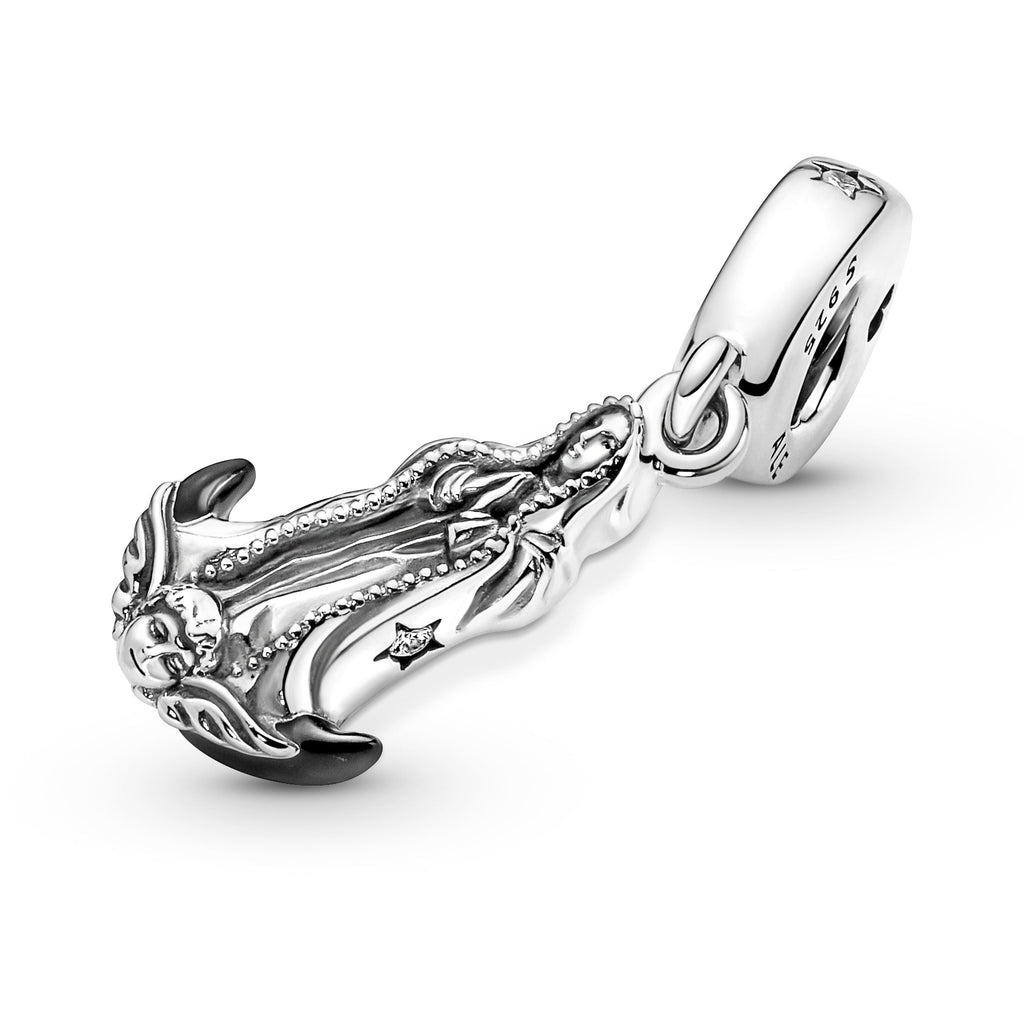 PANDORA Virgin Of Guadalupe Motif Dangle Charm Enamel Travel Charms Bracelet Charm Jewelry Gift