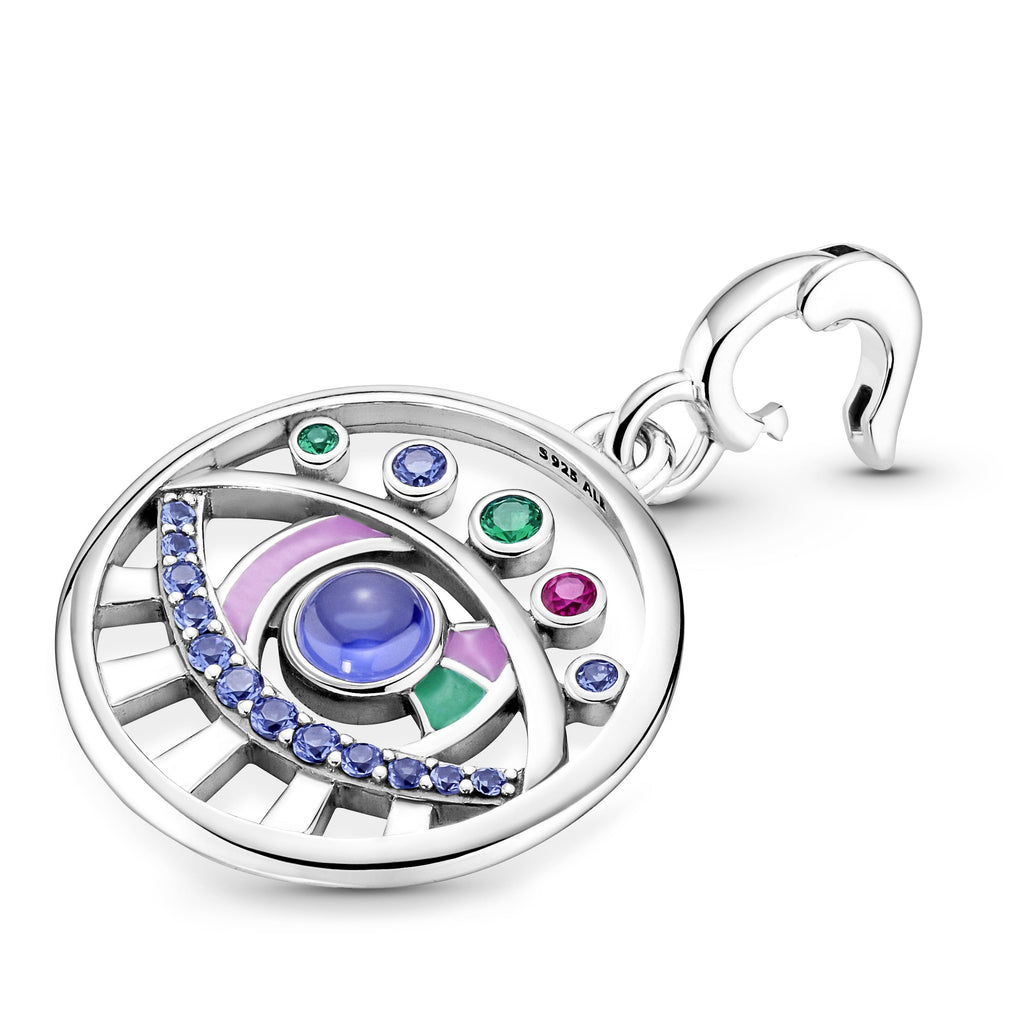 PANDORA ME The Eye Medallion Crystals Charms Bracelet Charm Jewelry Gift