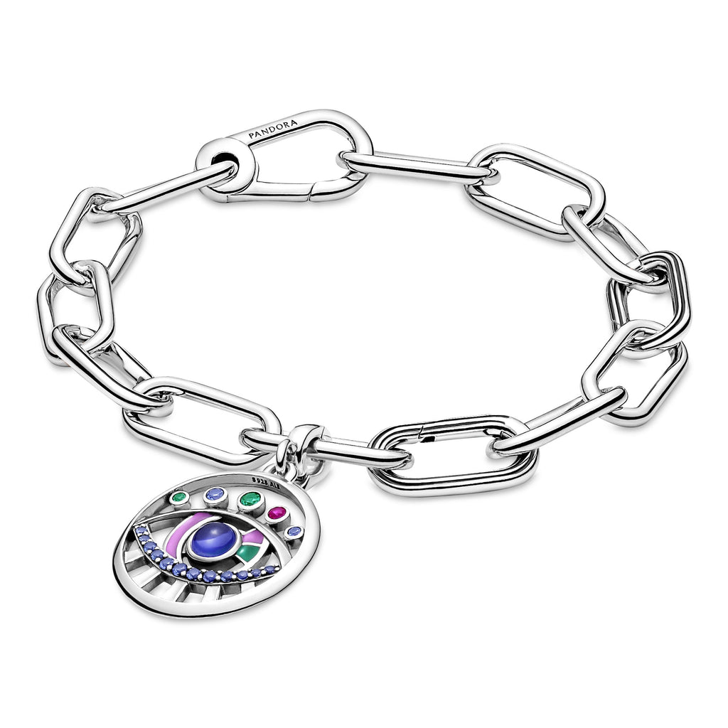 PANDORA ME The Eye Medallion Crystals Charms Bracelet Charm Jewelry Gift