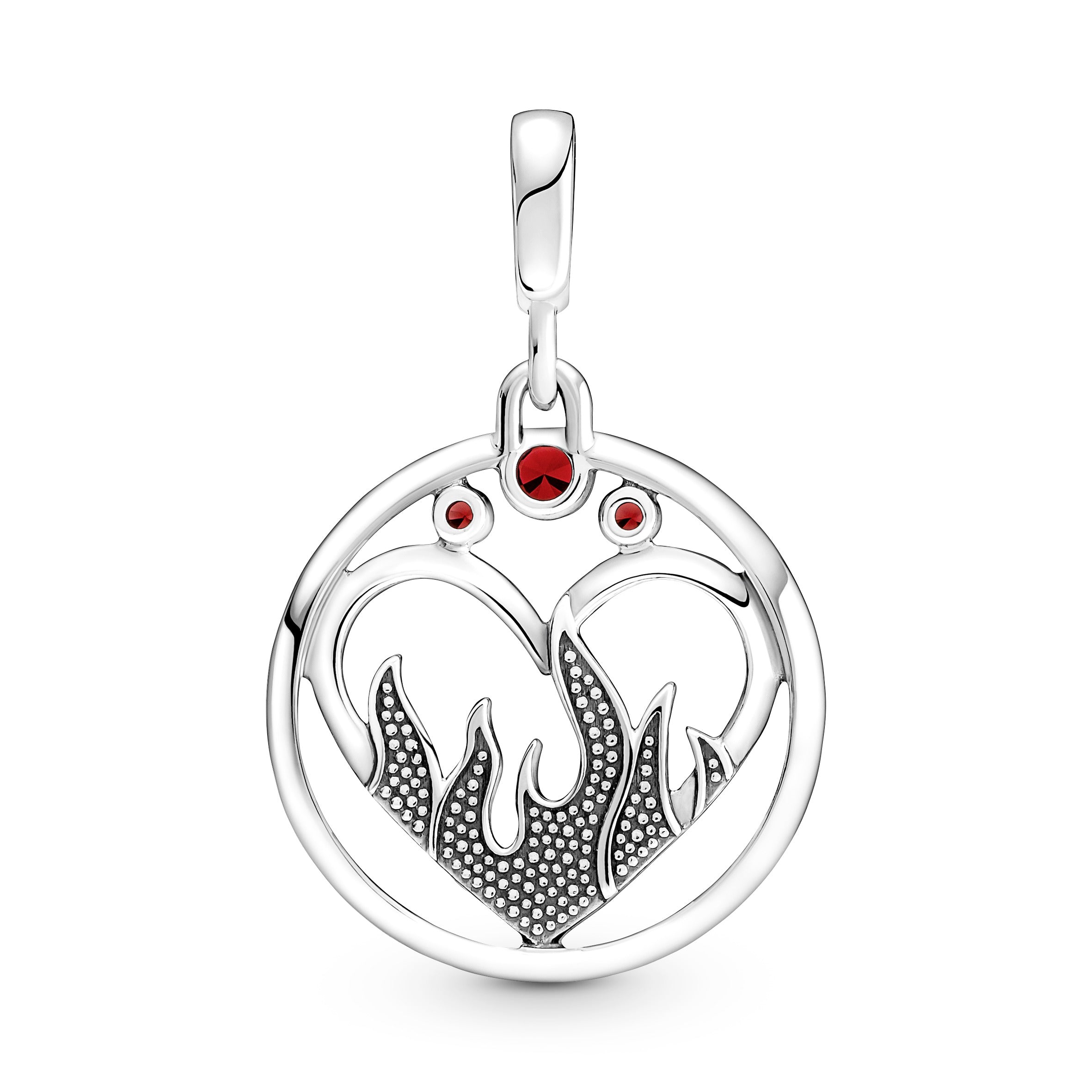 PANDORA ME Fire Inside Medallion Crystals Charms Bracelet Charm Jewelry Gift