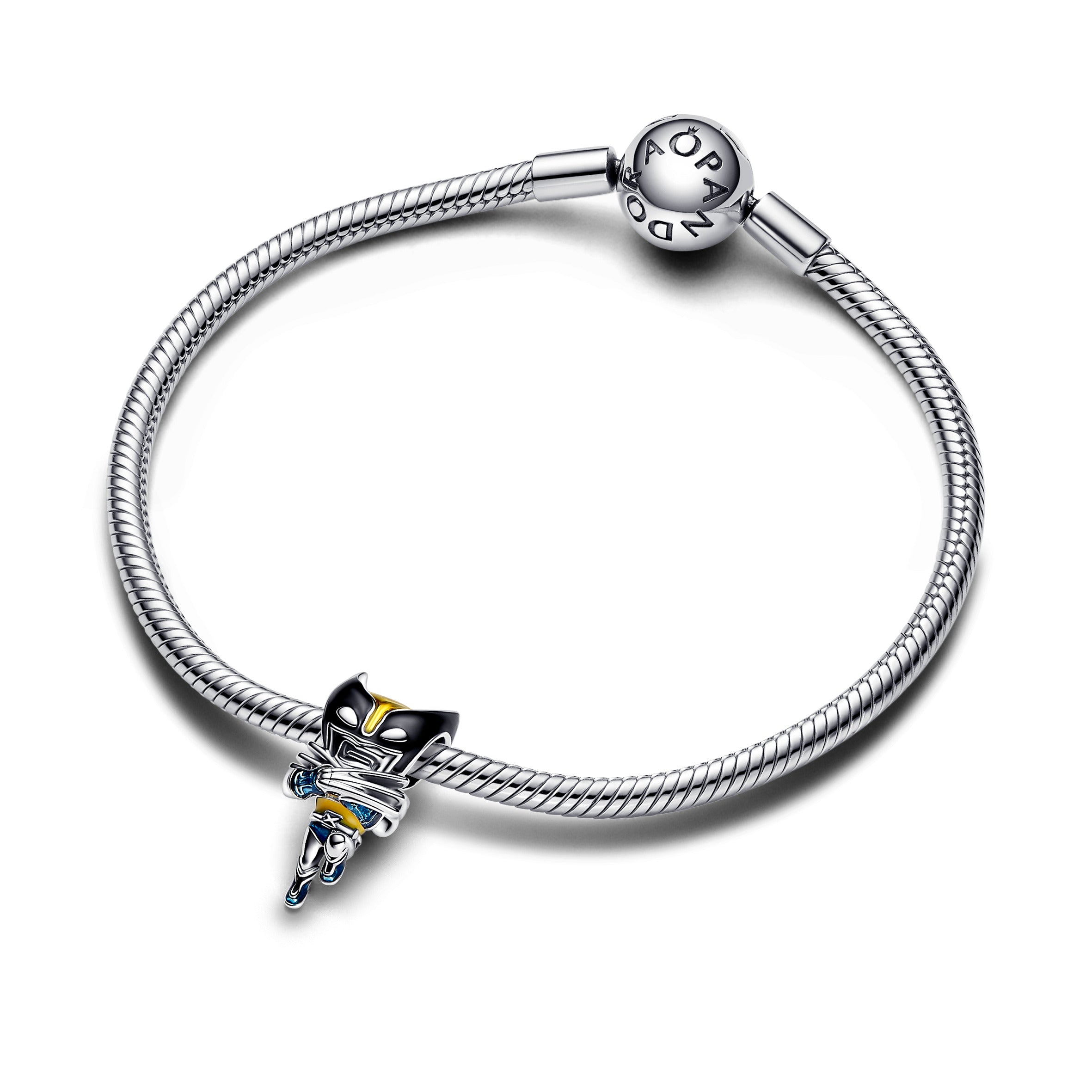 PANDORA Marvel Wolverine Charm Enamel Blue Charms Bracelet Charm Jewelry Gift