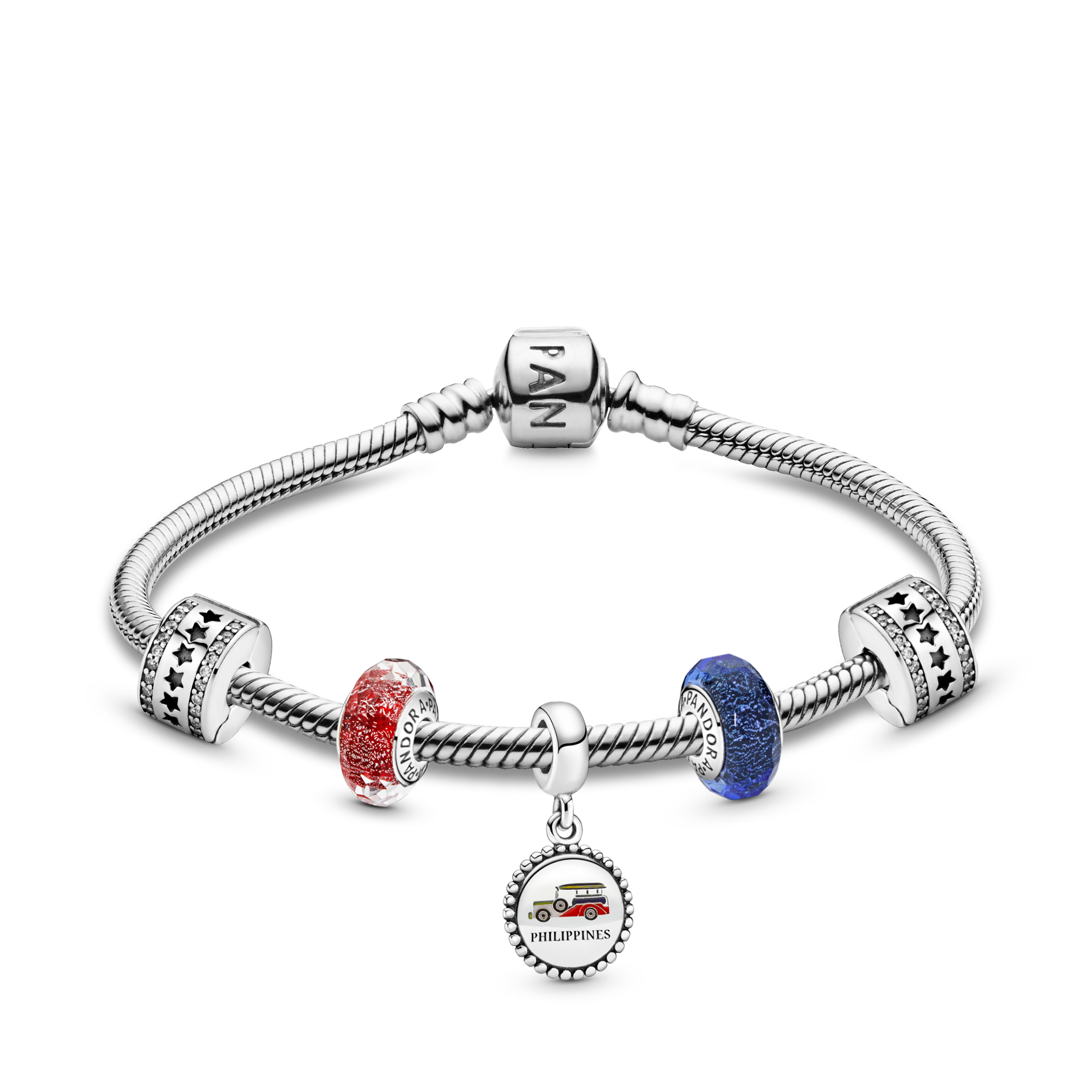 PANDORA Philippines Bracelet And Charms Set Country Online-Exclusive Bundle Sets Bracelet Charm Jewelry Gift