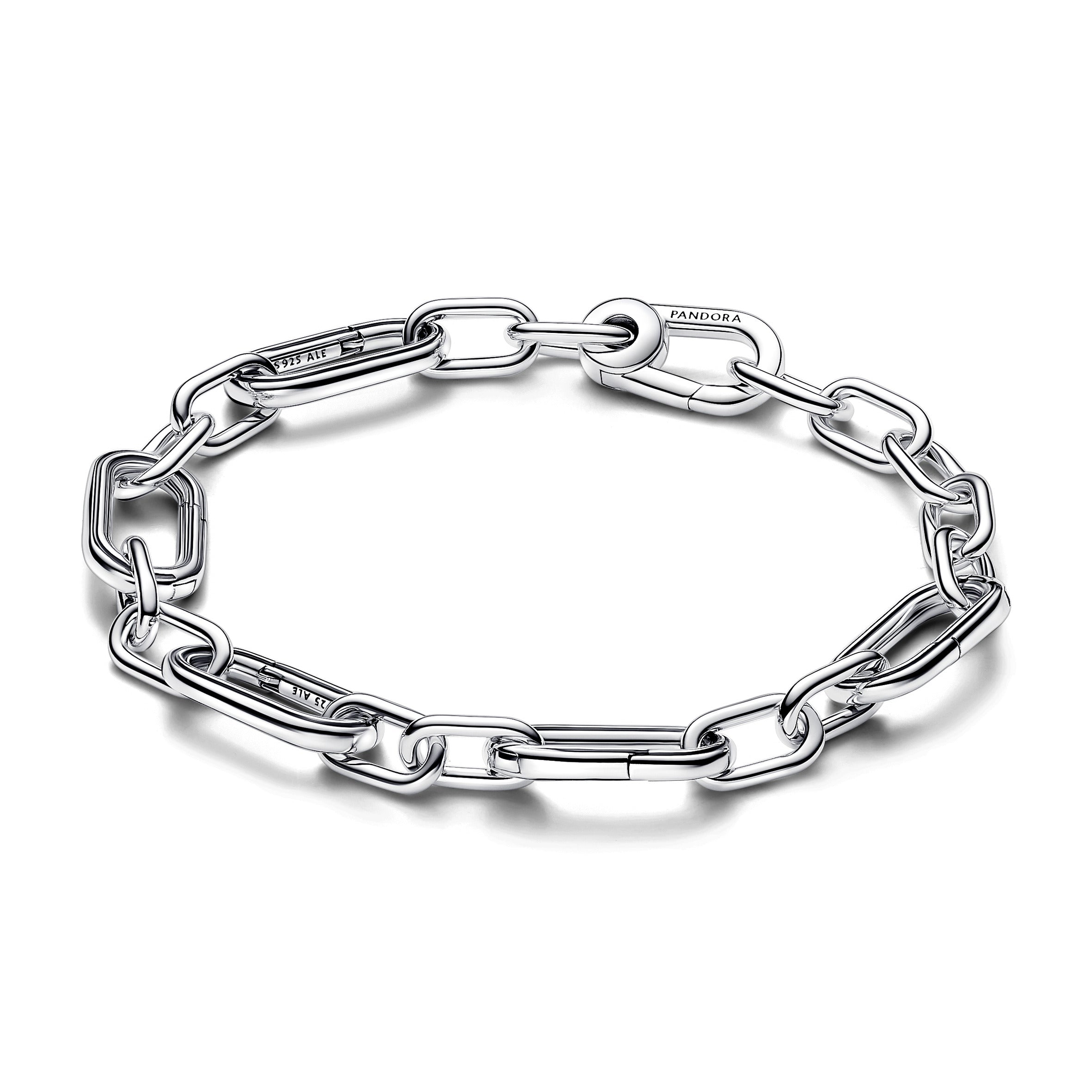 PANDORA ME Five Openable Link Chain Bracelet Sterling Silver Bracelets Jewelry Gift