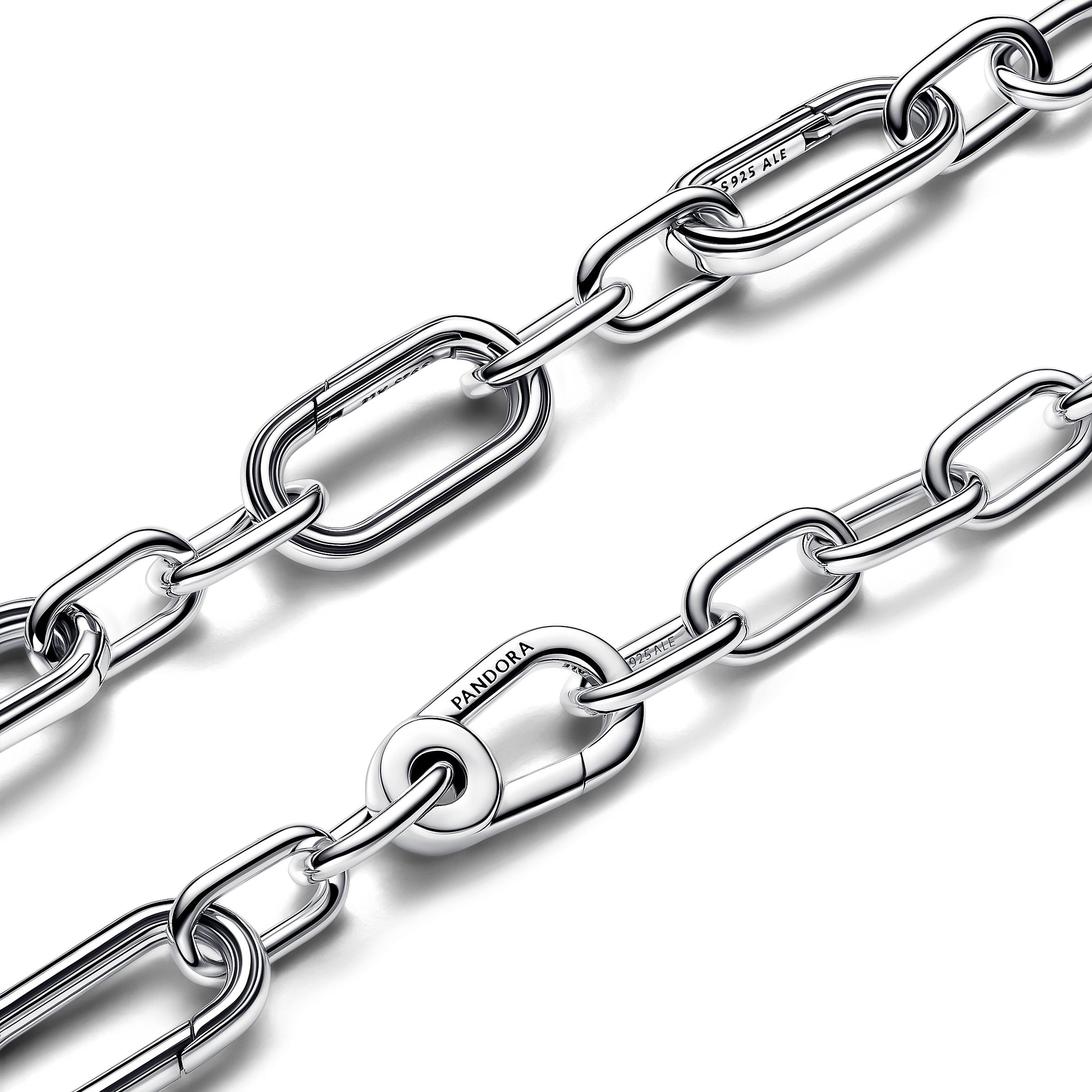 PANDORA ME Five Openable Link Chain Bracelet Sterling Silver Bracelets Jewelry Gift