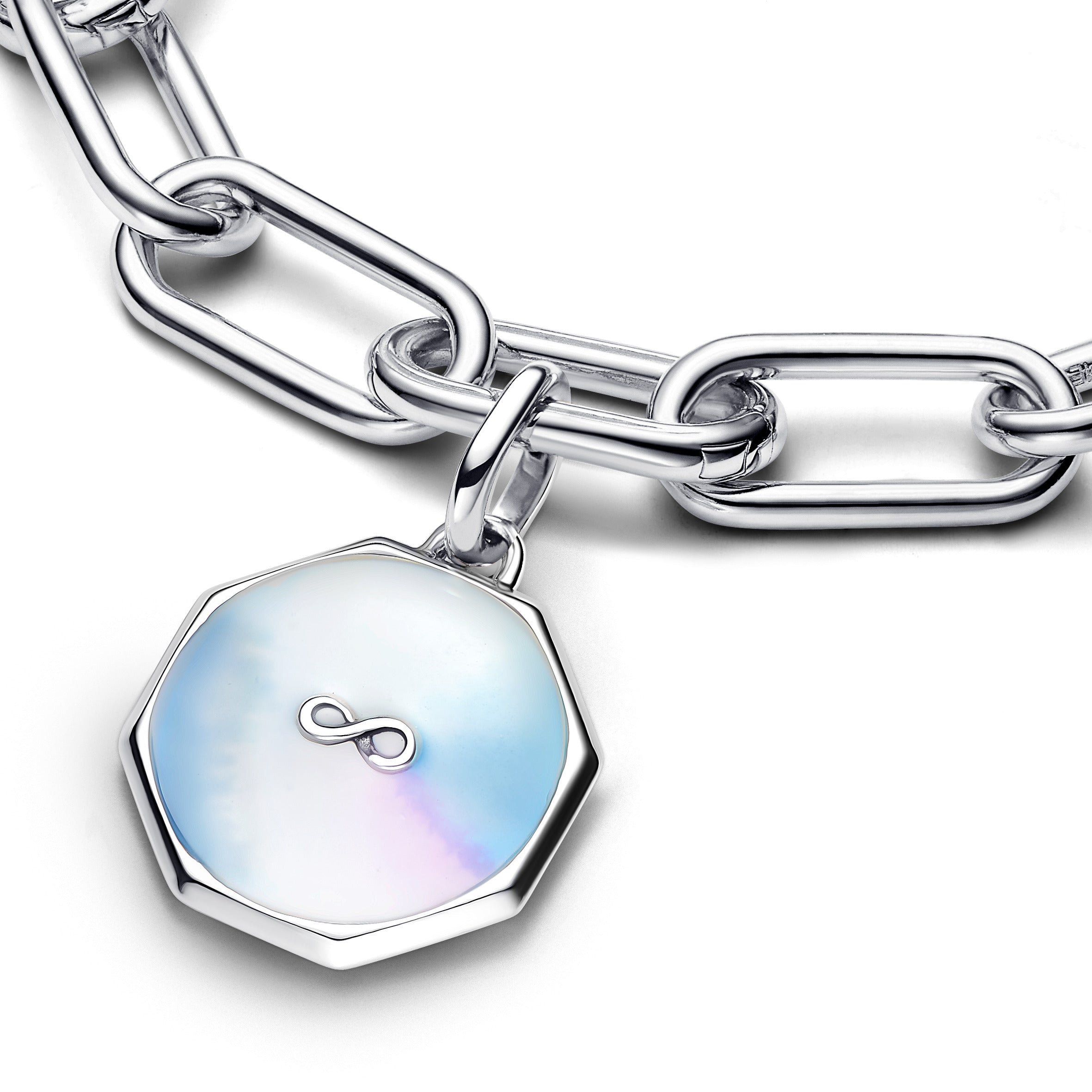 PANDORA ME Infinity Medallion Charm Enamel Multi-colour Charms Bracelet Charm Jewelry Gift