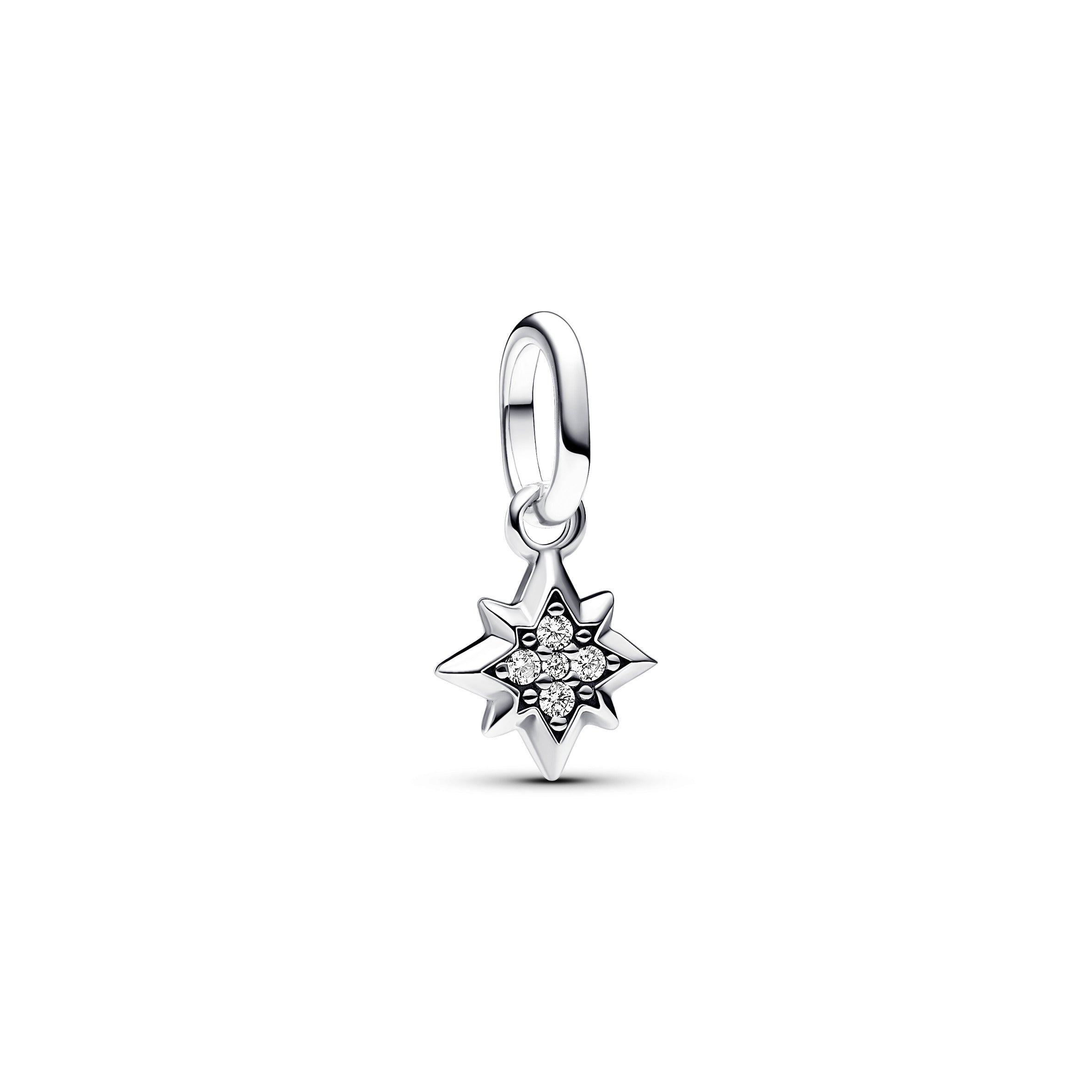 PANDORA ME Star Mini Dangle Charm Cubic Zirconia Clear Charms Bracelet Charm Jewelry Gift
