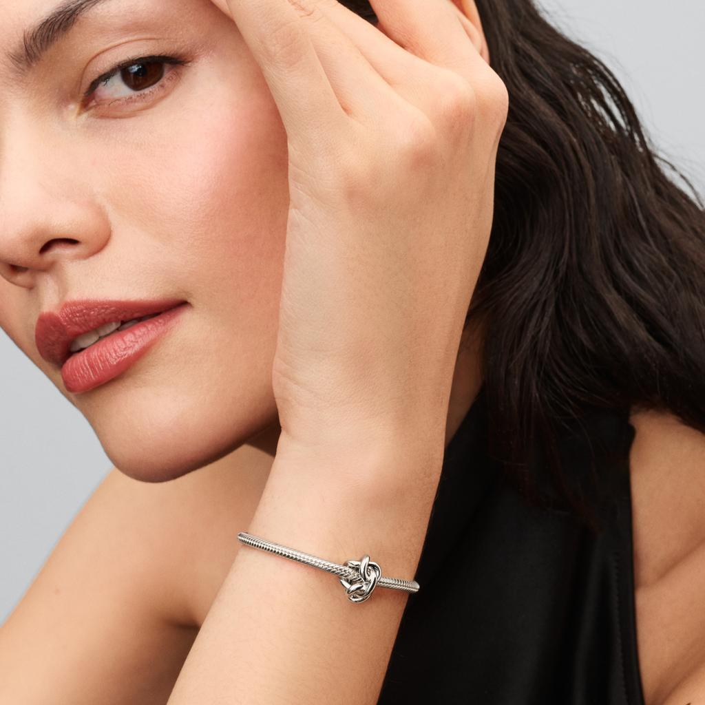 PANDORA Infinity Knot Charm Sterling Silver Charms Bracelet Charm Jewelry Gift