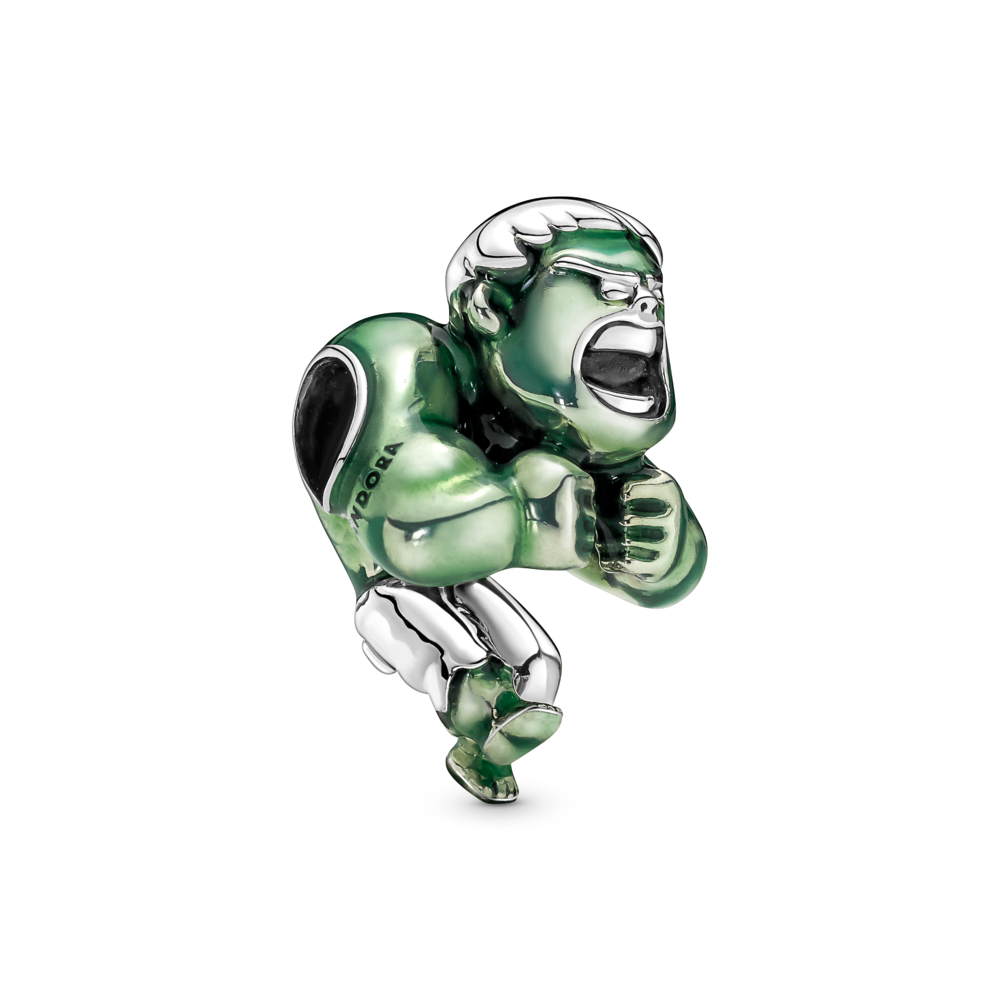 PANDORA Marvel The Avengers Hulk Charm Enamel Charms Bracelet Charm Jewelry Gift