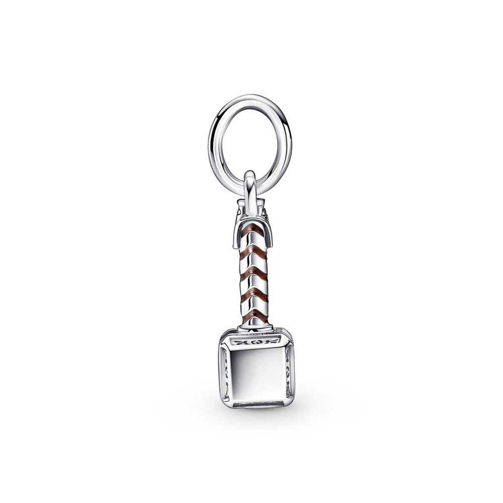 PANDORA Marvel The Avengers Thor S Hammer Dangle Charm Enamel Charms Bracelet Charm Jewelry Gift