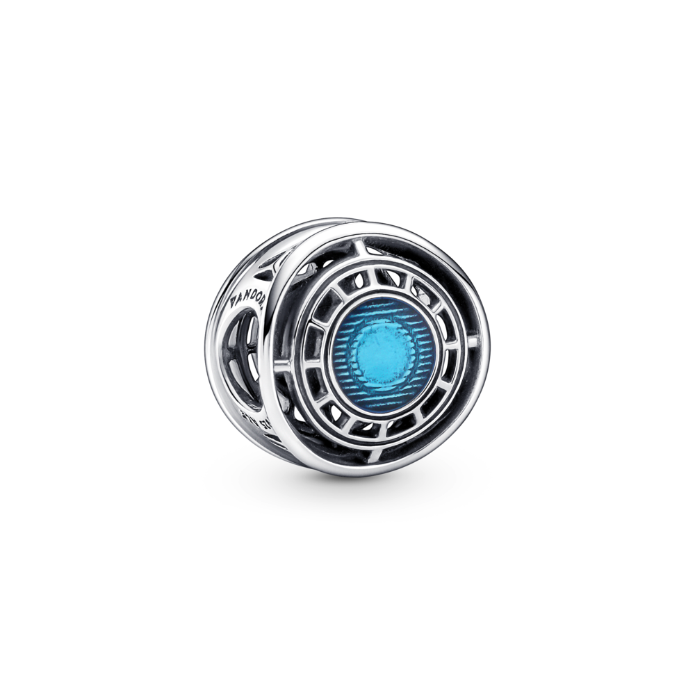 PANDORA Marvel The Avengers Iron Man Arc Reactor Charm Enamel Charms Bracelet Charm Jewelry Gift