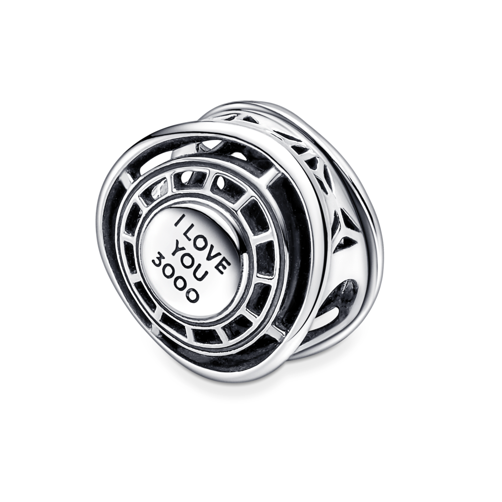 PANDORA Marvel The Avengers Iron Man Arc Reactor Charm Enamel Charms Bracelet Charm Jewelry Gift