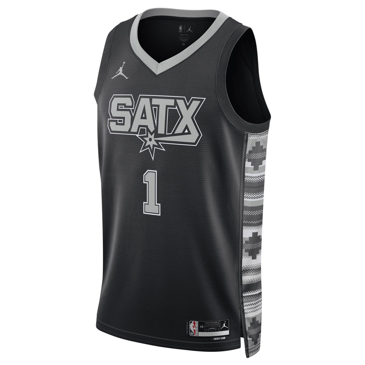 San Antonio Spurs NBA Jordan Brand Statement Edition Swingman Jersey - Victor Wembanyama - Unisex