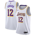 Los Angeles Lakers NBA Nike Association Edition Swingman Jersey - White - Jake LaRavia - Youth