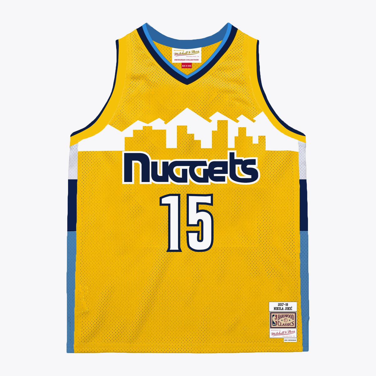 Denver Nuggets NBA Mitchell & Ness Swingman Jersey 2017 Nikola Jokic