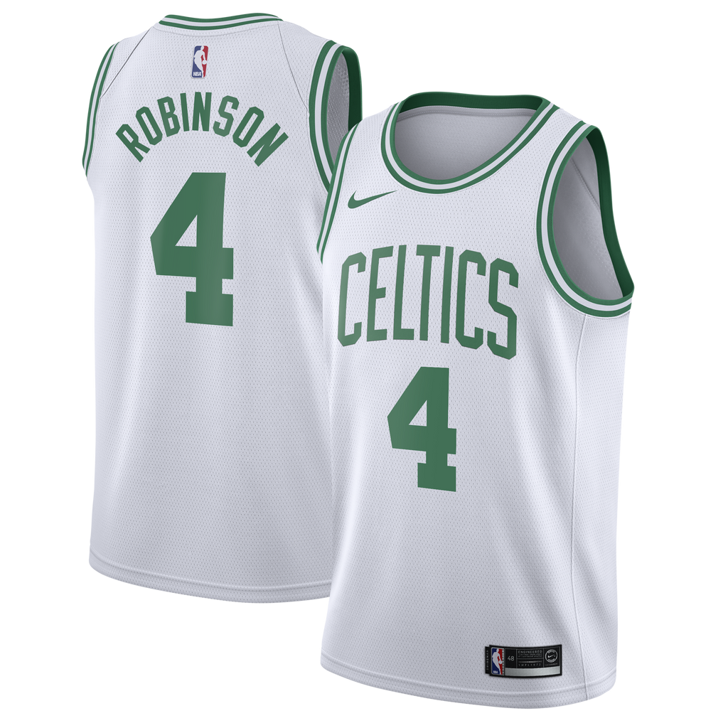 Boston Celtics NBA Association Edition Swingman Jersey - White - Mitchell Robinson - Youth