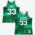 Boston Celtics NBA Mitchell & Ness Larry Bird 1985 Hyper Hoops Swingman Jersey - Green