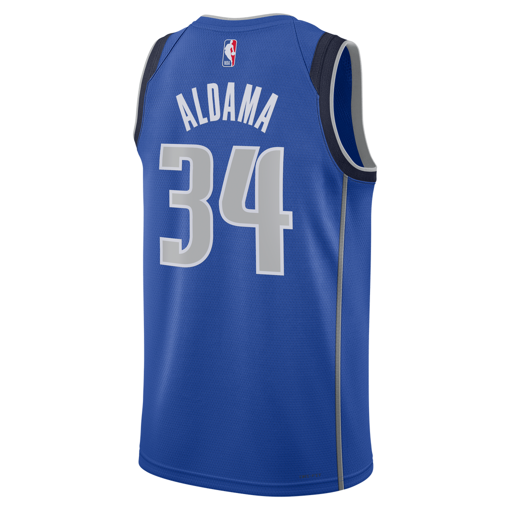 Dallas Mavericks NBA Nike Icon Edition Swingman Jersey - Blue - Santi Aldama - Unisex
