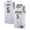 Los Angeles Lakers NBA Nike Association Edition Edition Swingman Jersey - White - Quentin Grimes - Unisex
