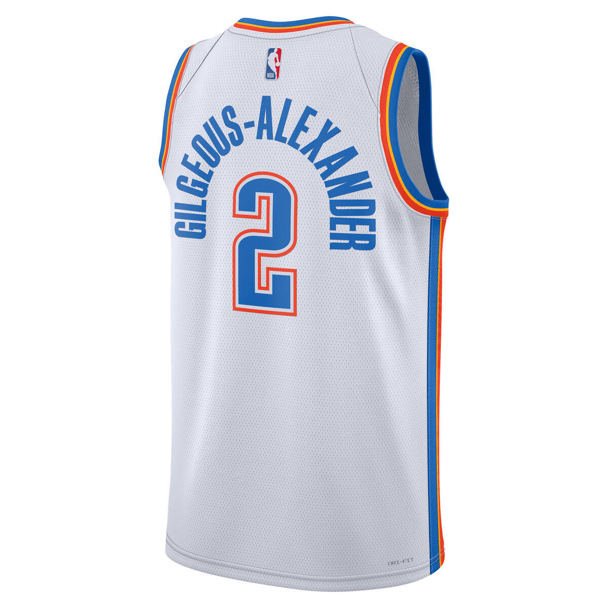 Oklahoma City Thunder NBA Nike Association Swingman Jersey - Gilgeous-Alexander - Unisex