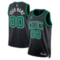 Boston Celtics NBA Jordan Brand Statement Edition Swingman Jersey - Black - Custom - Unisex