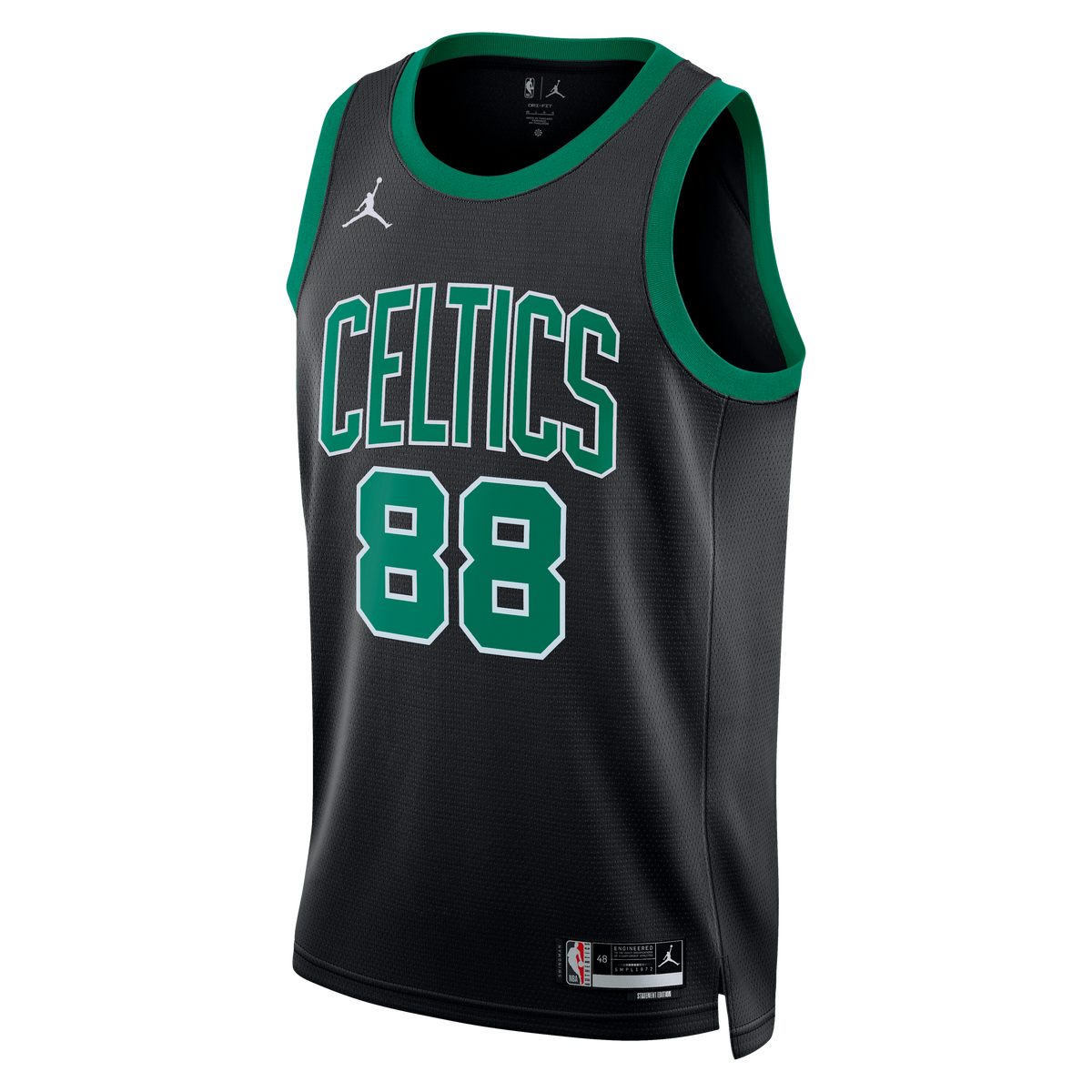 Boston Celtics NBA Jordan Brand Statement Edition Swingman Jersey - Black - Neemias Queta - Unisex
