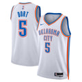 Oklahoma City Thunder NBA Nike Association Edition Swingman Jersey - White - Luguentz Dort - Unisex