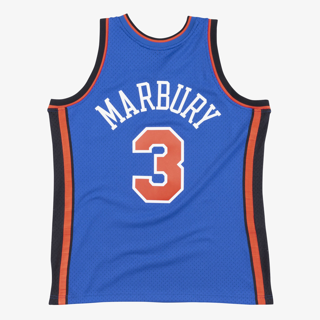 New York Knicks NBA Mitchell & Ness Stephon Marbury 2006 Swingman Authentic Jersey - Royal Blue